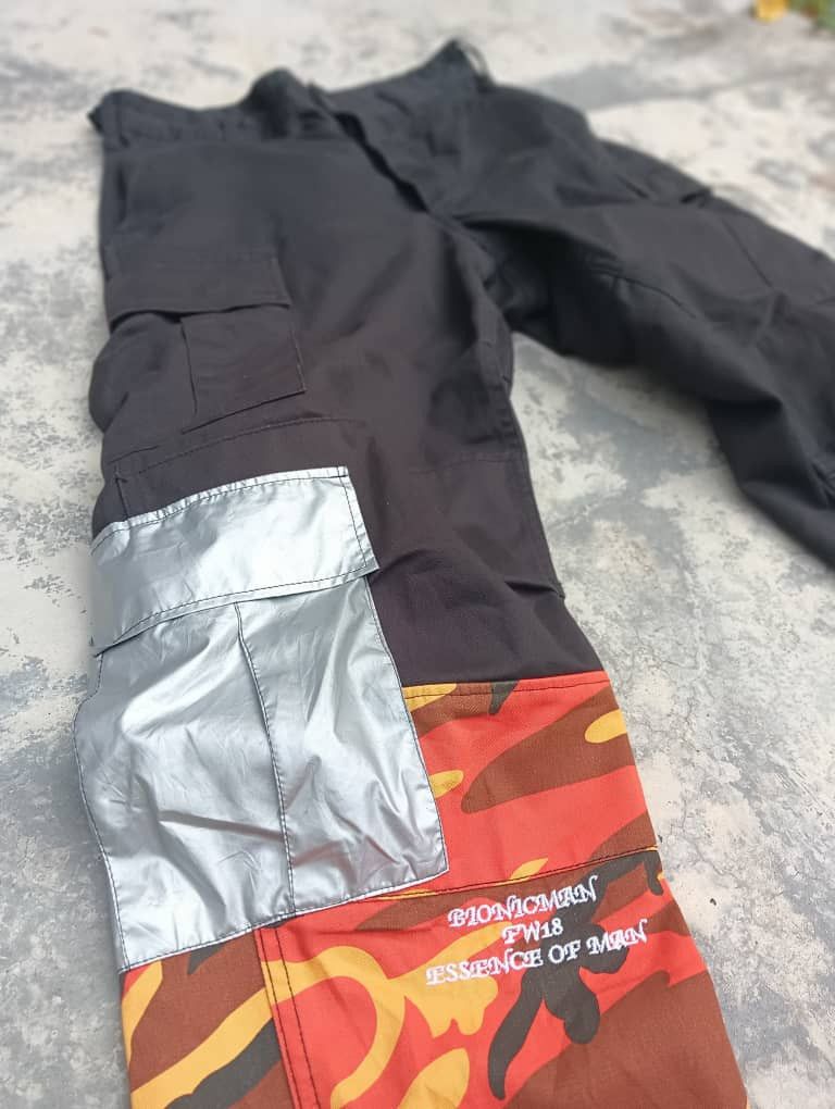Japanese Brand Bionic man urban Camo cargo pants Size US 32 / EU 48 - 4 Thumbnail