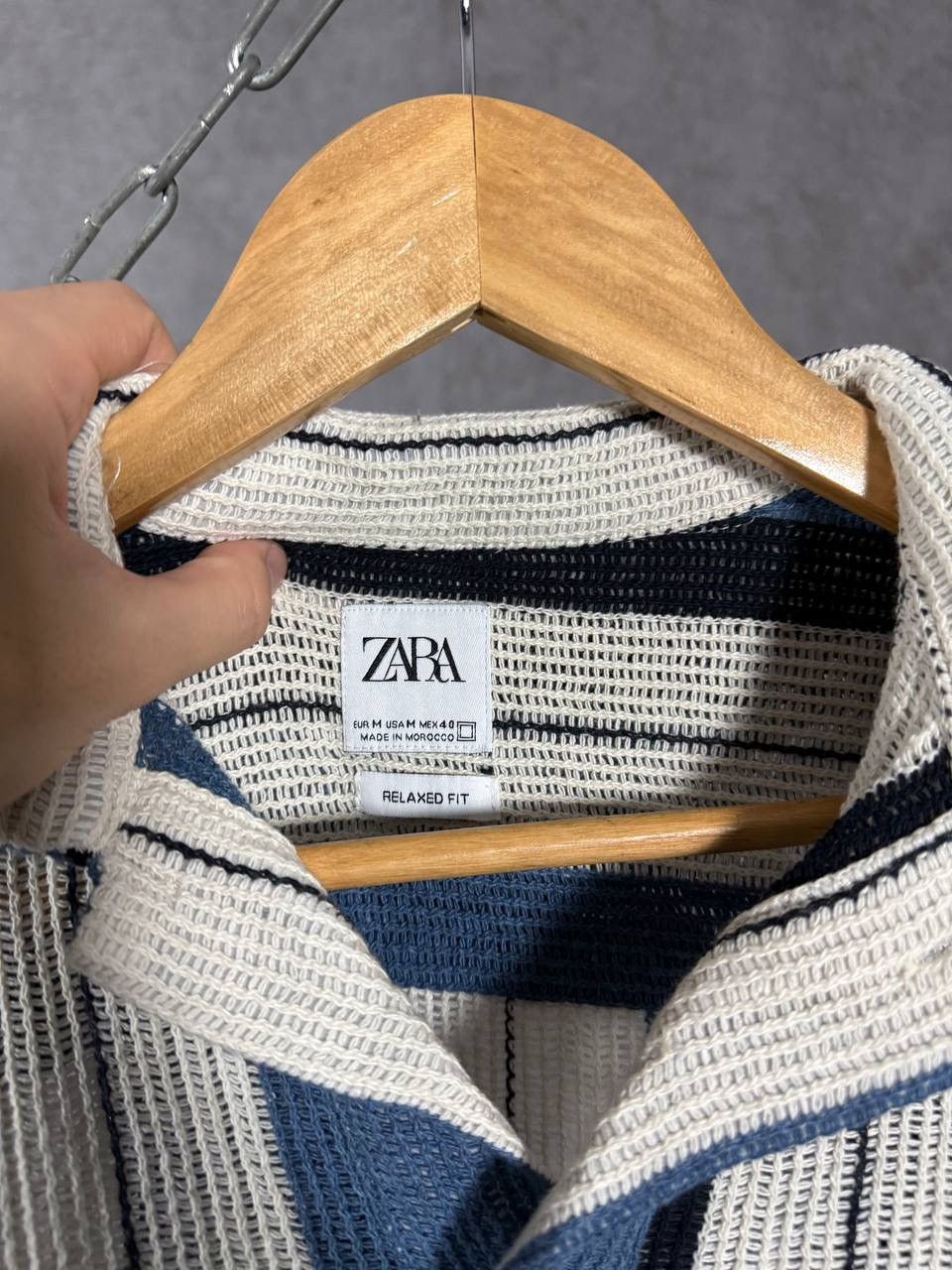 Zara Zara Man designer heavy polo tee Size US S / EU 44-46 / 1 - 3 Thumbnail