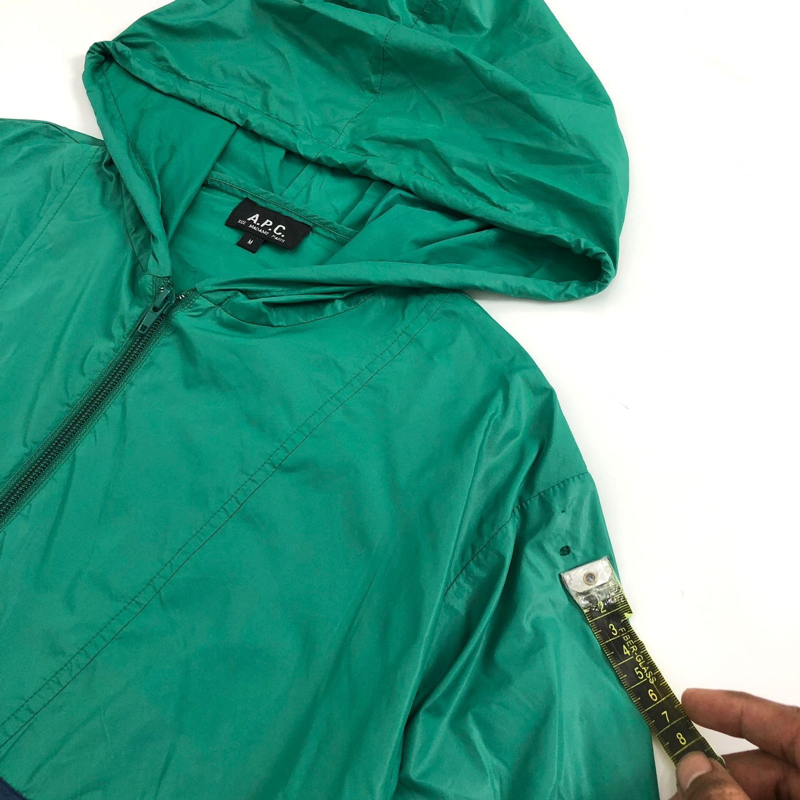 A.P.C. × Japanese Brand × Vintage APC Cagoule Packable Jacket Size US M / EU 48-50 / 2 - 8 Thumbnail