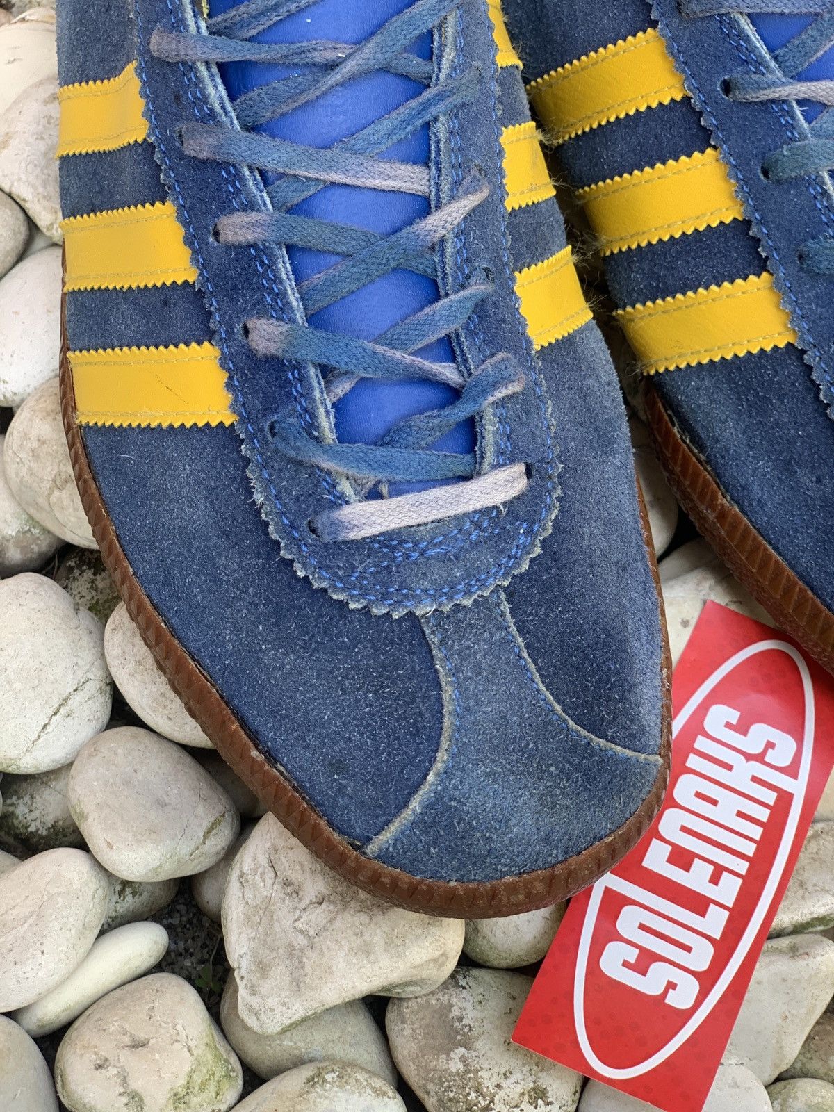 Adidas × Vintage 1970s Adidas Stockholm West Germany rare Size US 8 / EU 41 - 11 Thumbnail