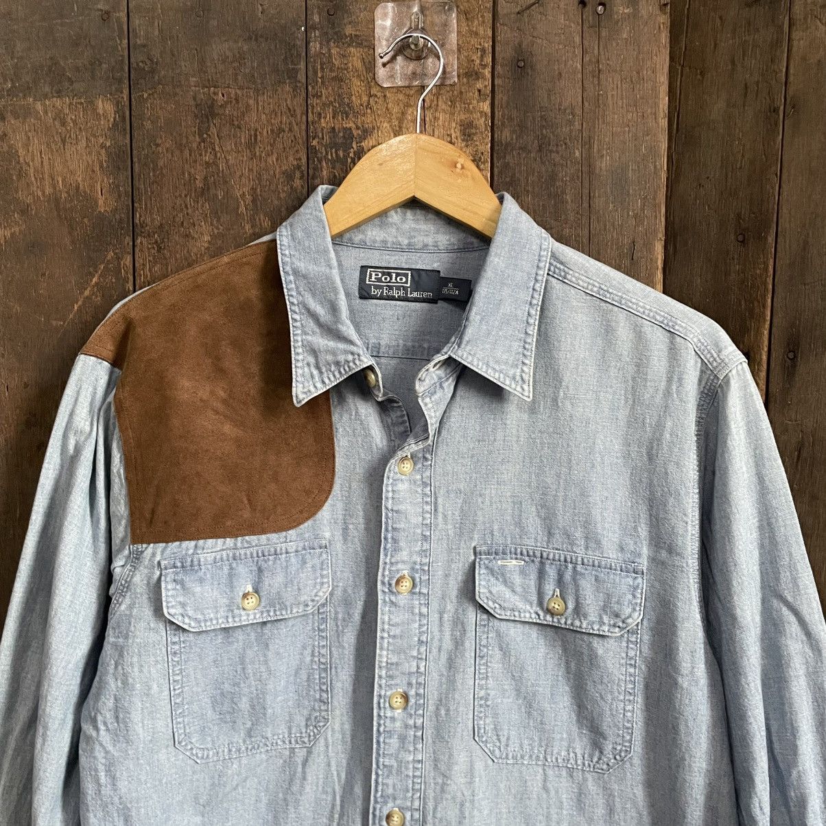 Polo Ralph Lauren Vintage Polo Ralph Lauren Button Up Shirt Size US L / EU 52-54 / 3 - 3 Thumbnail