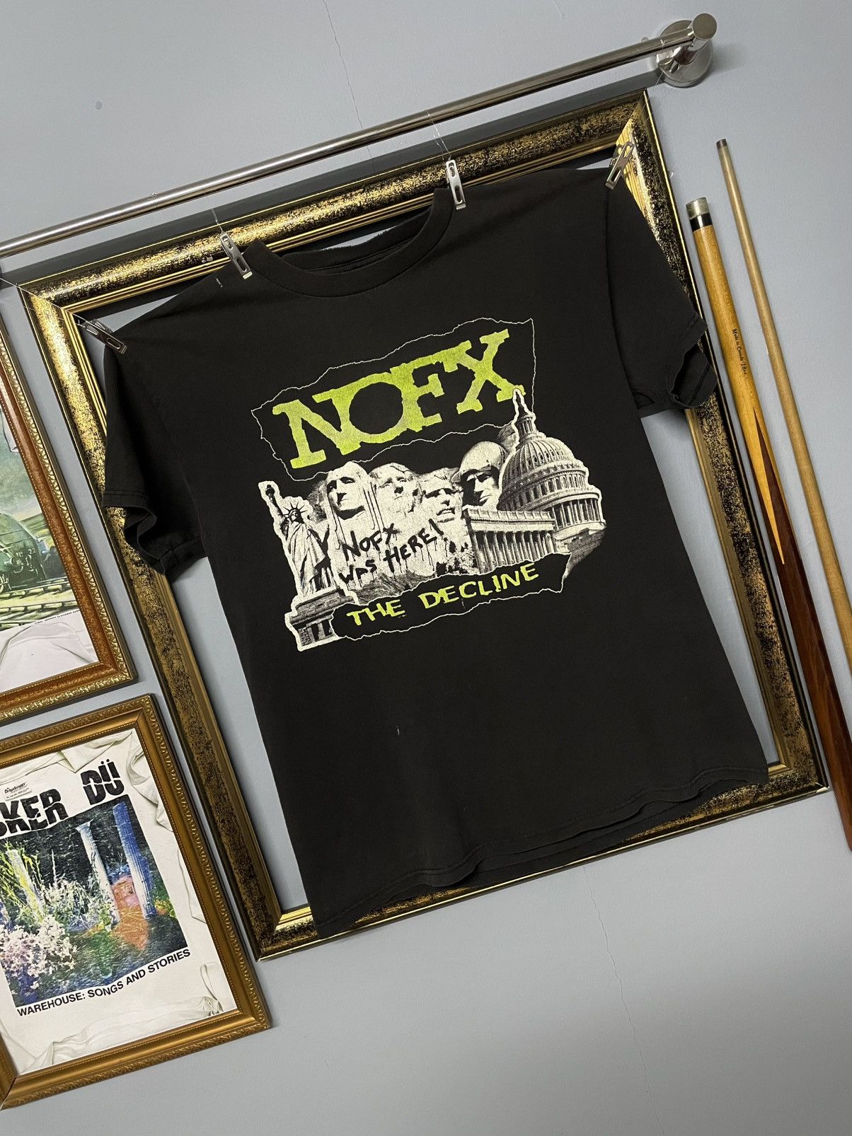 Vintage Vintage Original 90s Nofx The Decline Sunfaded Trash Tshirt Size US M / EU 48-50 / 2 - 2 Thumbnail