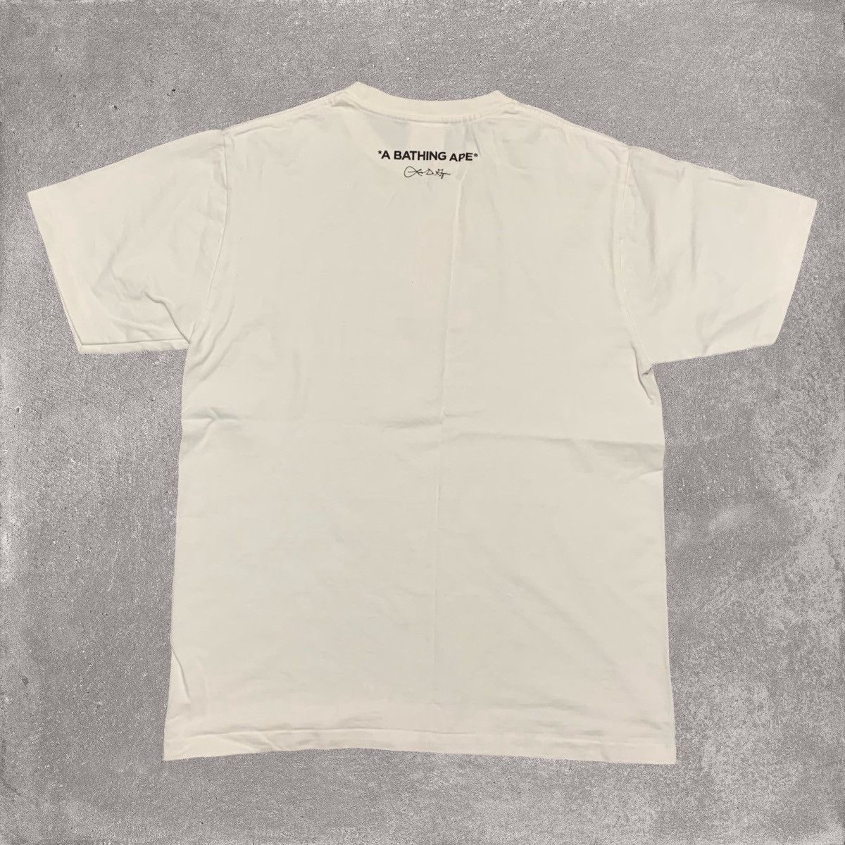 Bape Bape Medium Louis De Guzman Baby Milo White Tee Bathing Ape Size US M / EU 48-50 / 2 - 2 Thumbnail