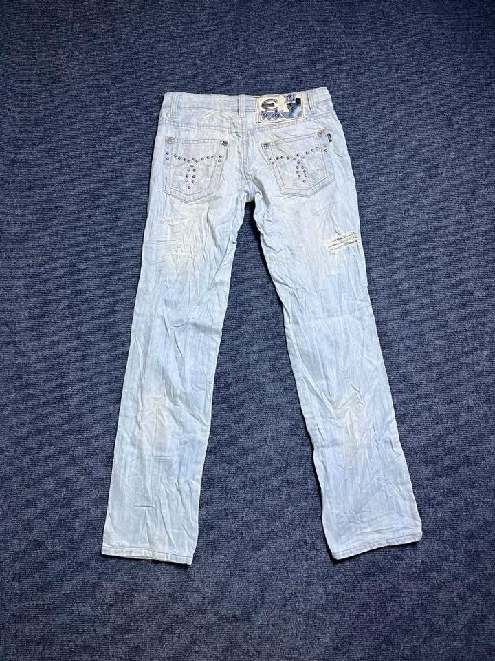 Just Cavalli Just Cavalli Y2K light wash featuring ripped details Size 30" / US 8 / IT 44 - 10 Thumbnail