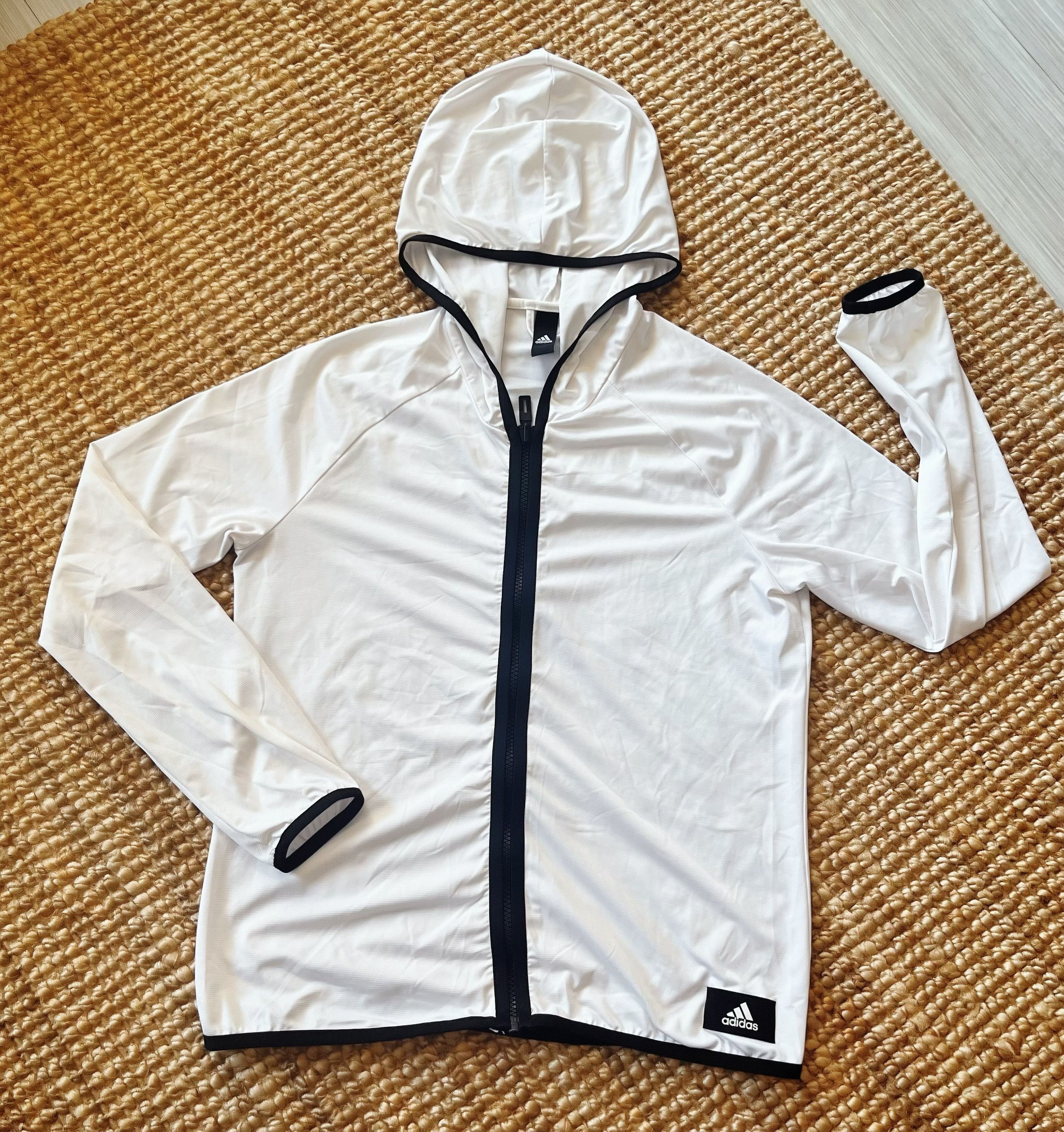 Adidas adidas 2-in-1 Windbreaker with Climalite Liner Size US XL / EU 56 / 4 - 3 Thumbnail