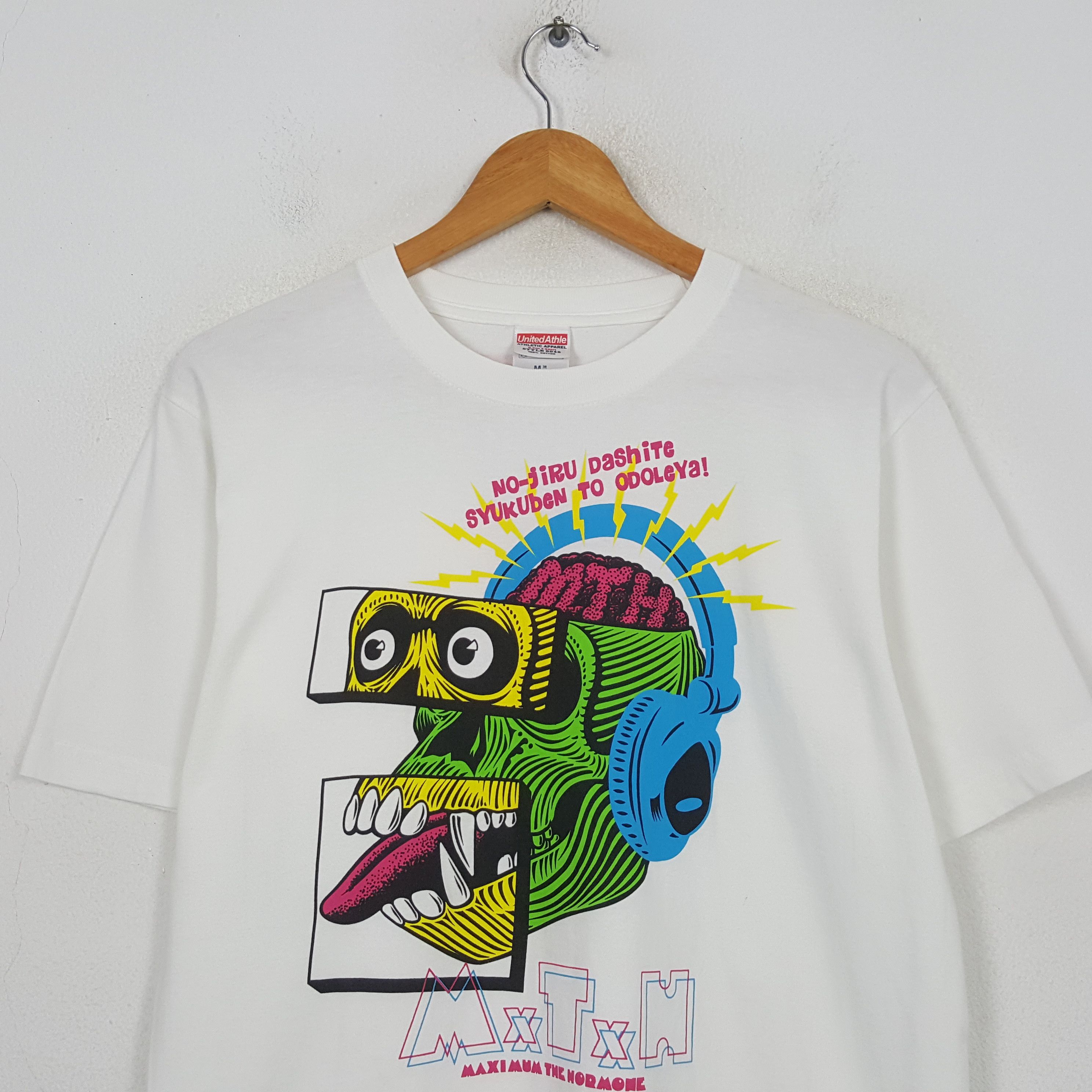 Vintage Maximum The Hormone Japan Metal Band T-shirt RR28