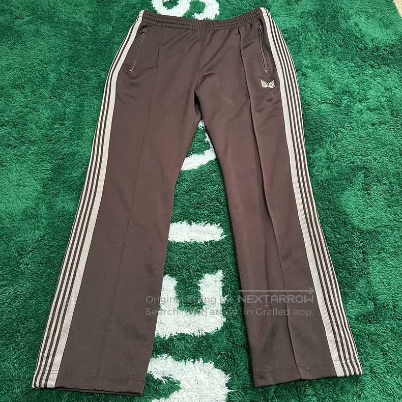 Needles Needles size M Brown trousers casual pants Size US 30 / EU 46 - 1 Thumbnail