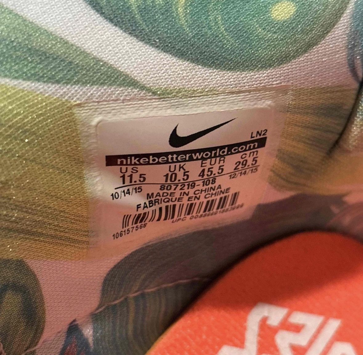 Nike Size 11.5 - Nike LeBron 13 Easter CLEAN W/Box Size US 11.5 / EU 44-45 - 7 Thumbnail