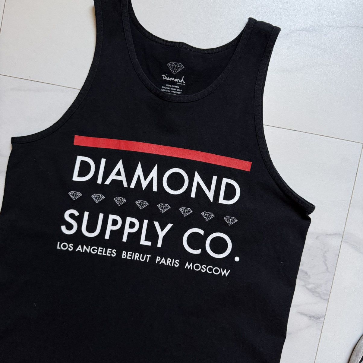 Diamond Supply Co. Diamond Supply Co. LA/Beirut/Paris/Moscow Tank Size US M / EU 48-50 / 2 - 4 Thumbnail
