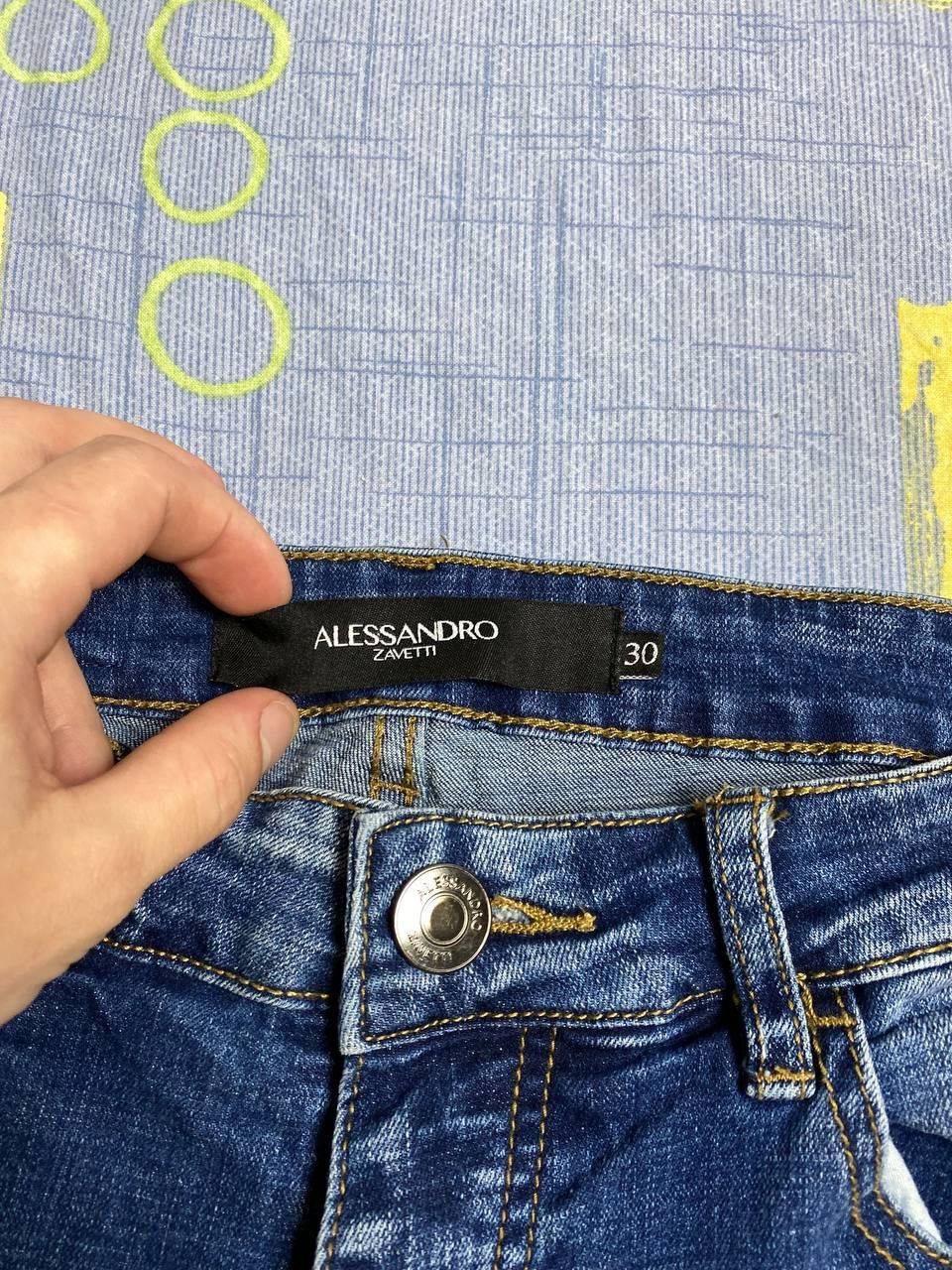 Vintage Alessandro Zavetti Pants Size US 30 / EU 46 - 14 Thumbnail