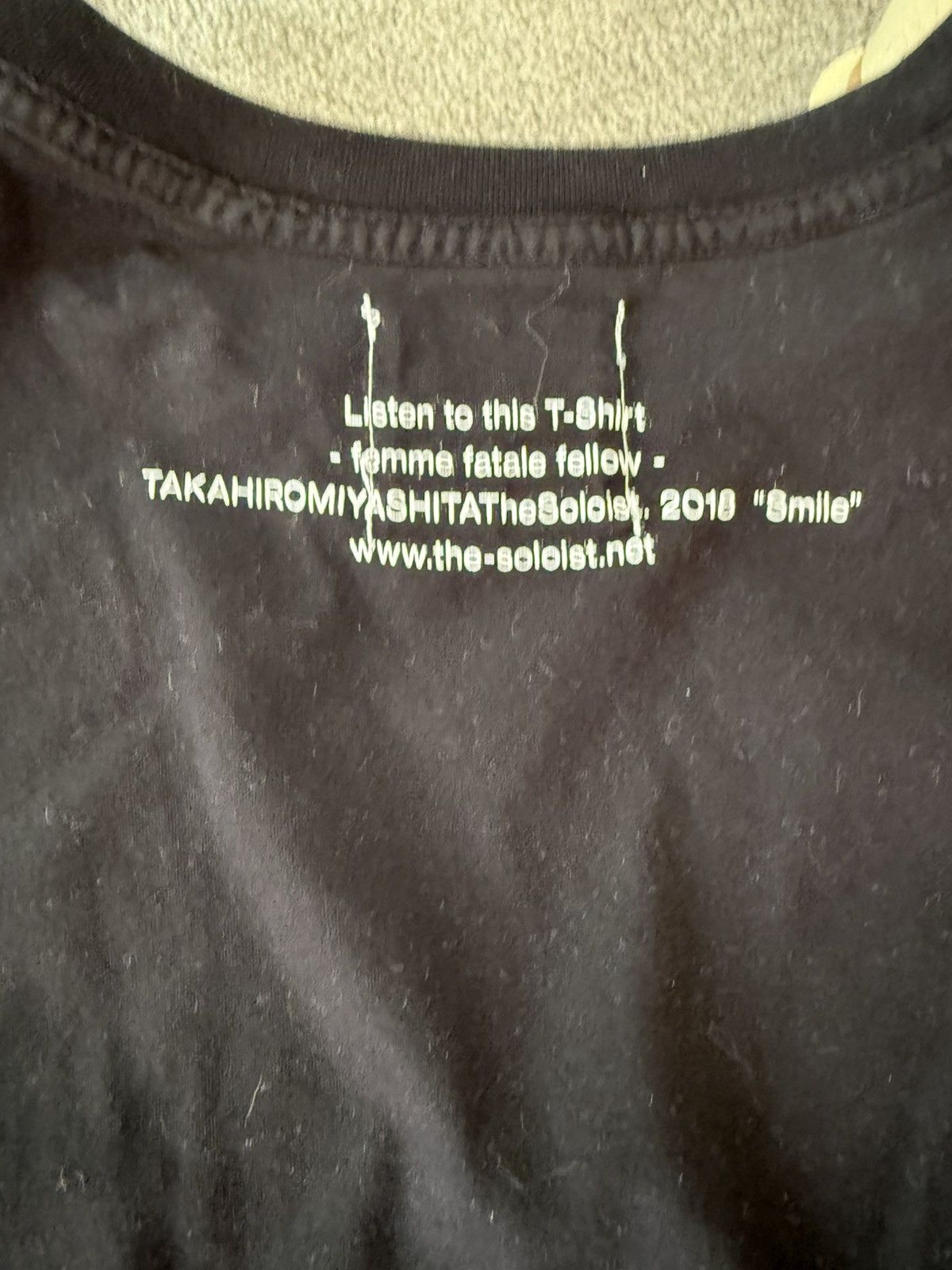 Takahiromiyashita The Soloist. Takahiromyshita The Soloist “ Smile” tee Size US M / EU 48-50 / 2 - 3 Thumbnail