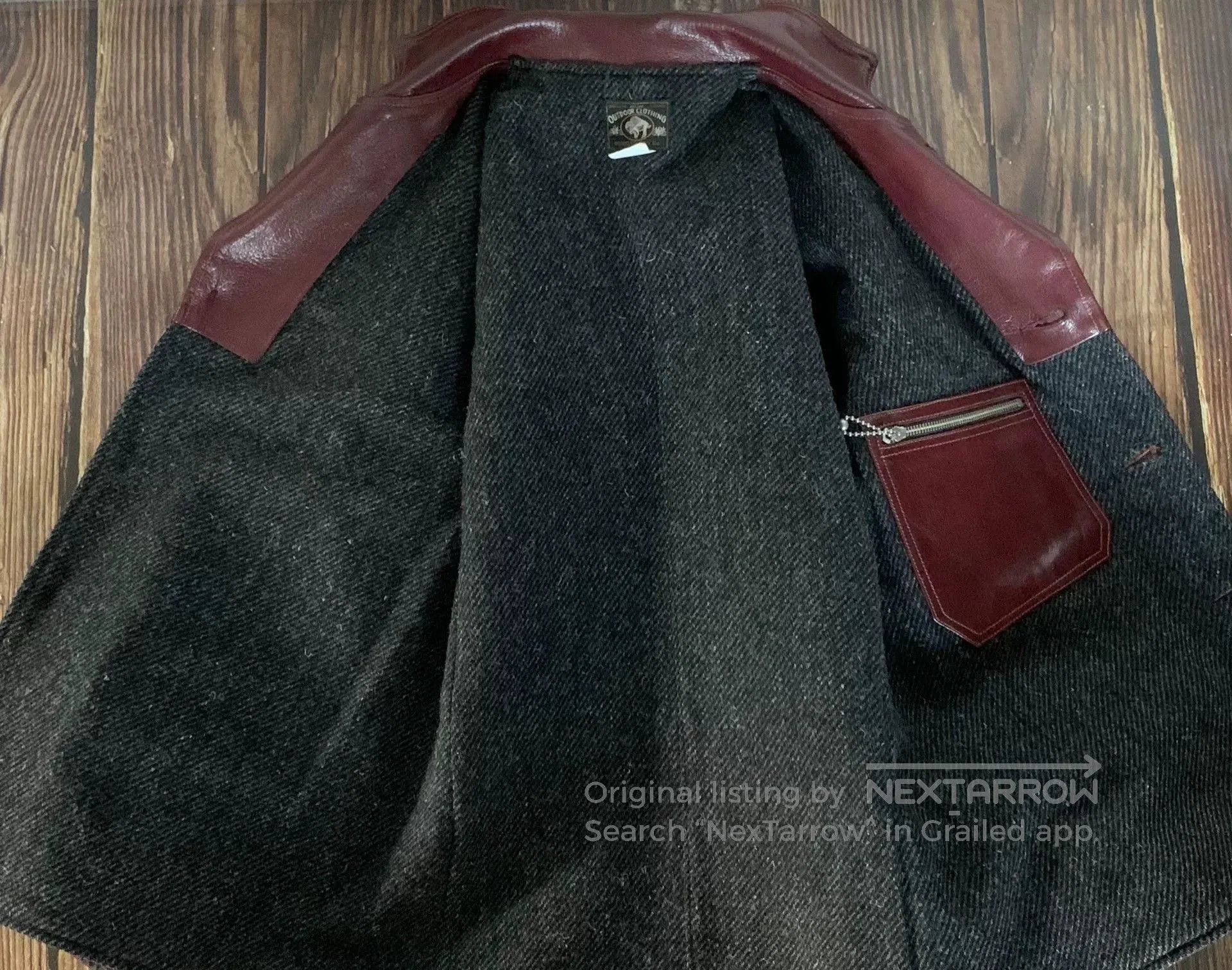 Freewheelers freewheelers burgundy leather jacket. Size US M / EU 48-50 / 2 - 7 Thumbnail
