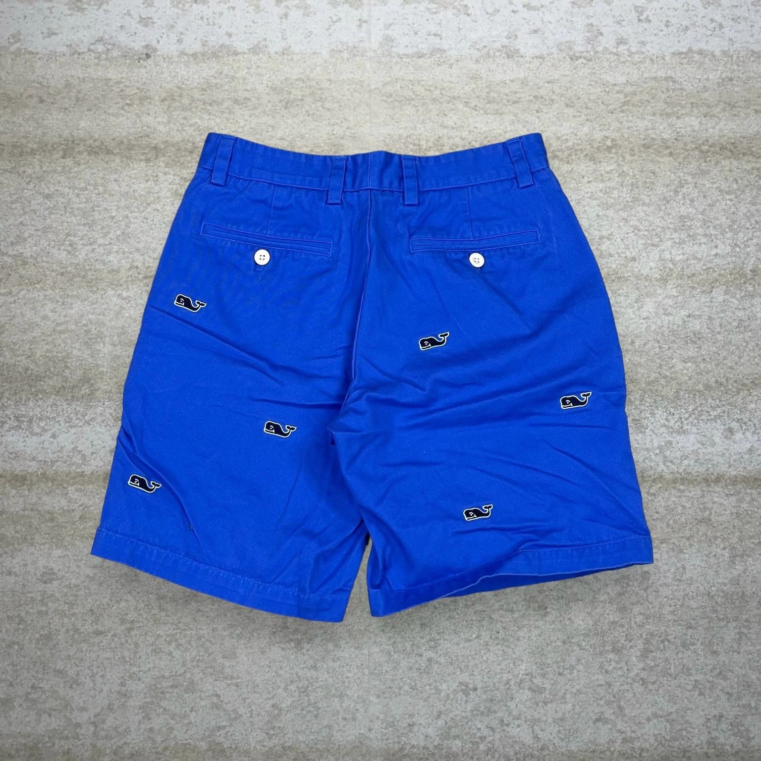 Vineyard Vines Vintage Y2K Vineyard Vines Khakis Short 28x8 Blue Multi Logo Size US 28 / EU 44 - 1 Thumbnail