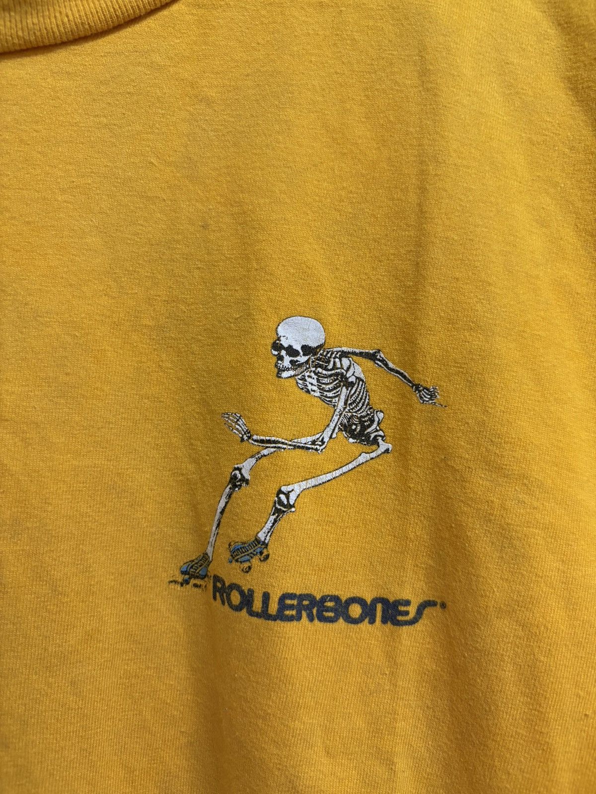 Powell Peralta Vintage 80s Powell Peralta Rollerbones Skateboard T-Shirt Size US M / EU 48-50 / 2 - 6 Thumbnail