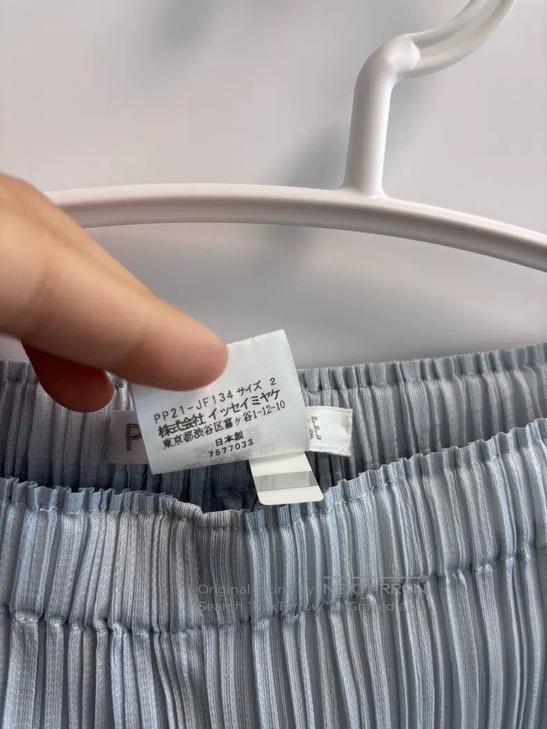 Issey Miyake Issey Miyake Light Blue Pants Size 25" / US 0 / IT 36 - 4 Thumbnail