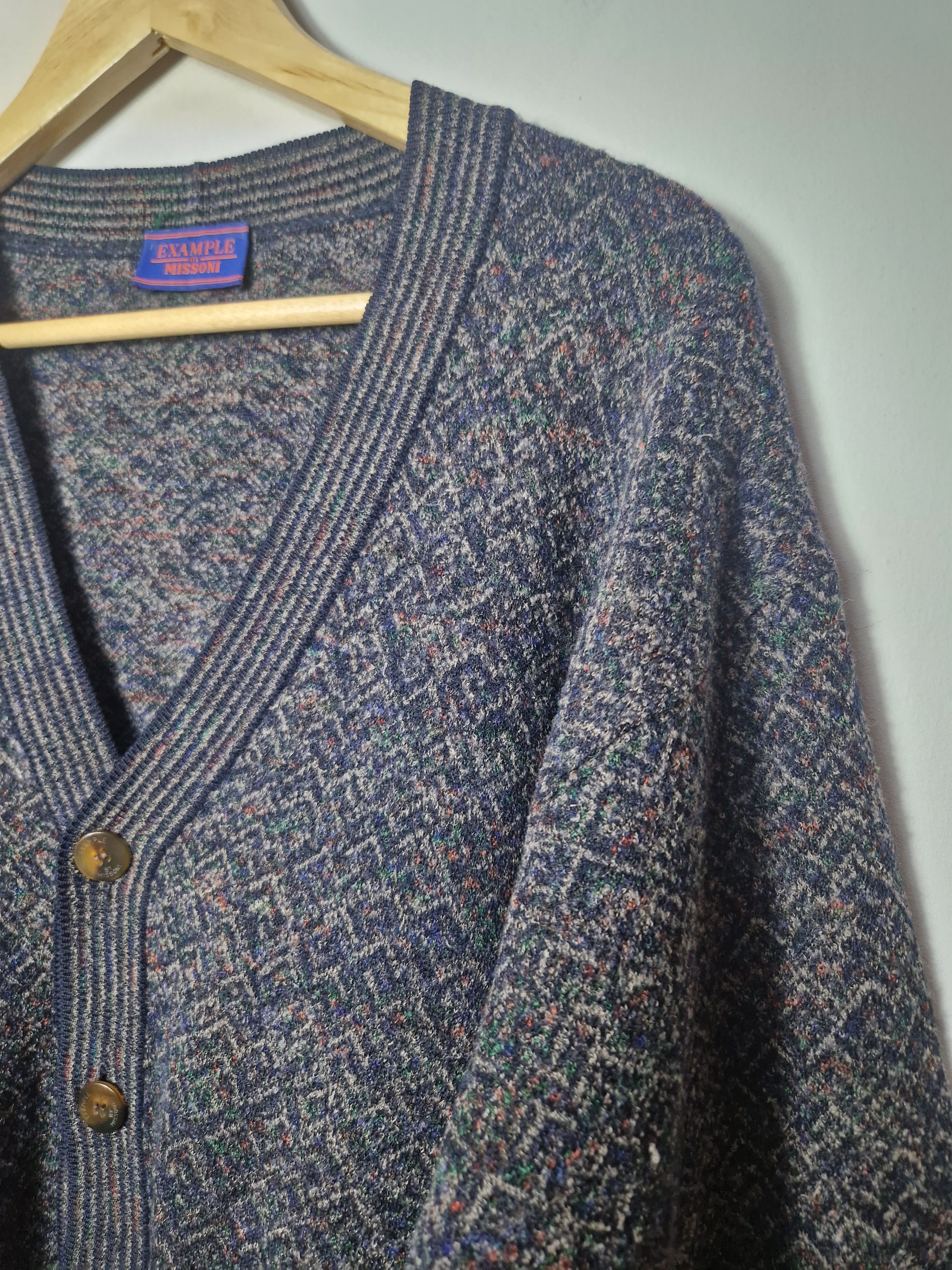 Missoni Missoni knitted kardigan cardigan knit Size US L / EU 52-54 / 3 - 2 Thumbnail