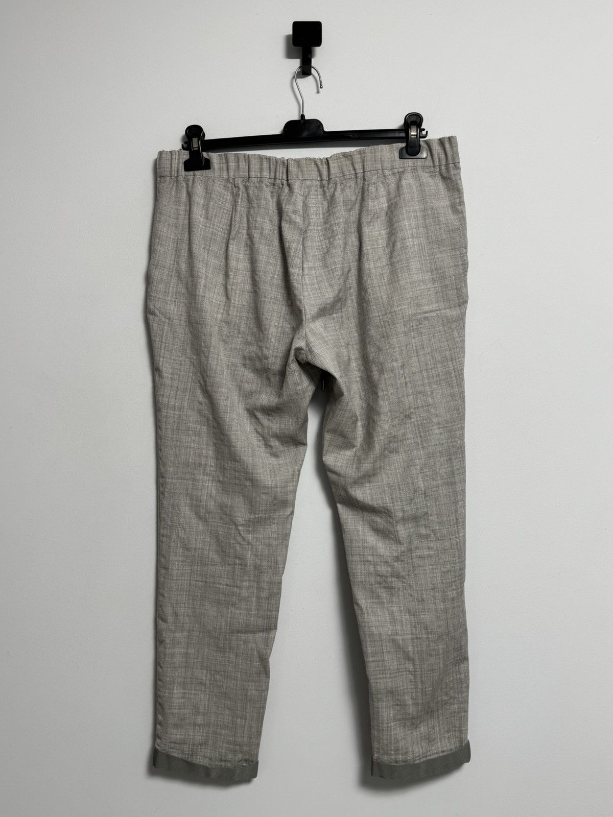 Fabiana Filippi Fabiana Filippi Womens Merino Wool Pants Drawstring Trousers Size 30" / US 8 / IT 44 - 10 Thumbnail