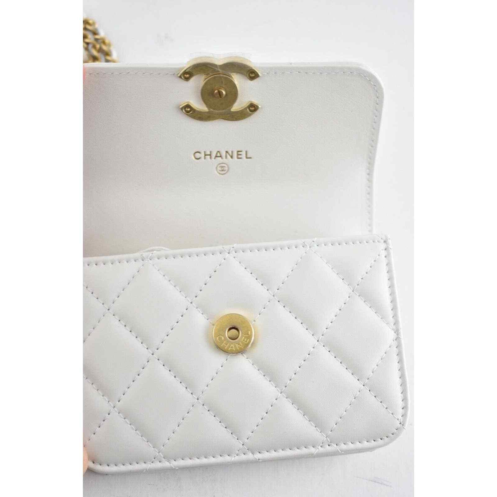 Chanel Chanel Mini Flap Coin With Chain Handle Crossbody Bag Size ONE SIZE - 11 Thumbnail