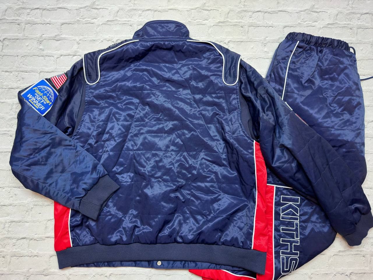 Kith XXL New Rare Racing Suit Jacket Pants