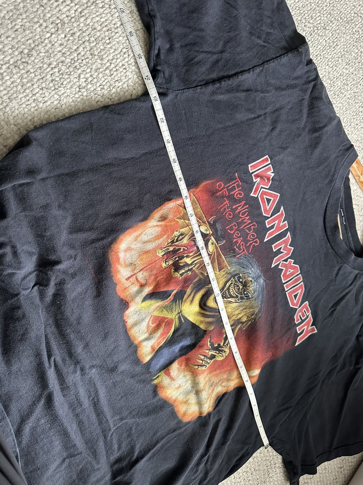Band Tees Rare Vintage Iron Maiden Eddie Beast Metal VTG Rock Band tee Size US XL / EU 56 / 4 - 8 Thumbnail