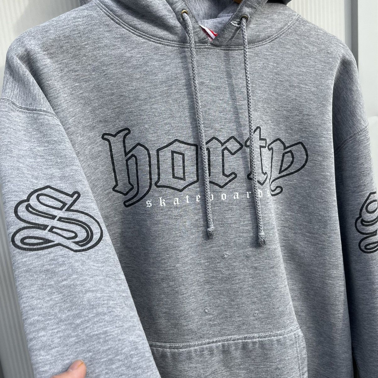 Shorty's Skateboards × Vintage Vintage 90’s Shorty’s Script Hoodie Sz M Size US M / EU 48-50 / 2 - 2 Thumbnail
