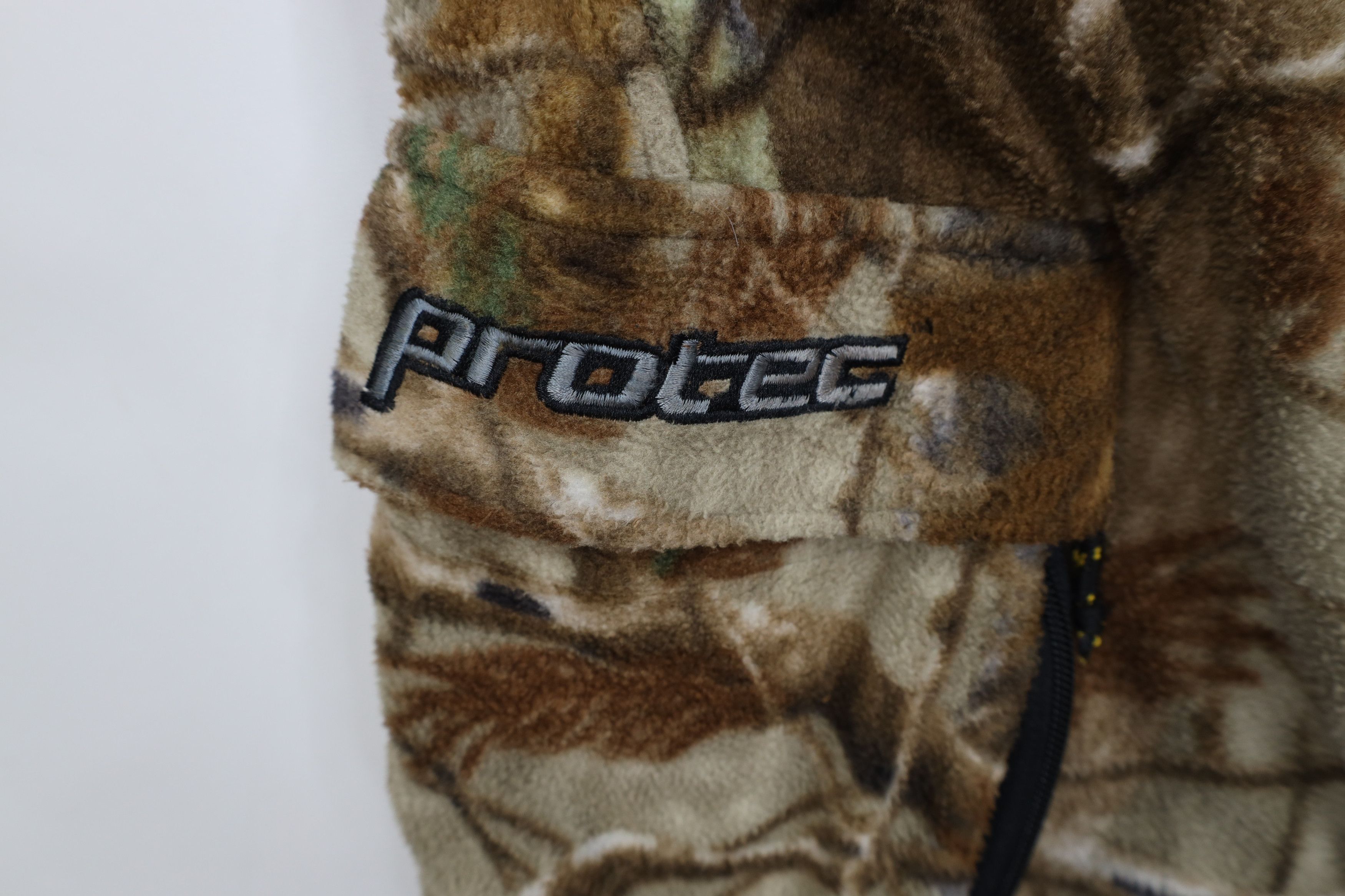 Vintage Vintage Scentblocker Camouflage Fleece Wide Leg Cargo Pants Size US 36 / EU 52 - 6 Thumbnail