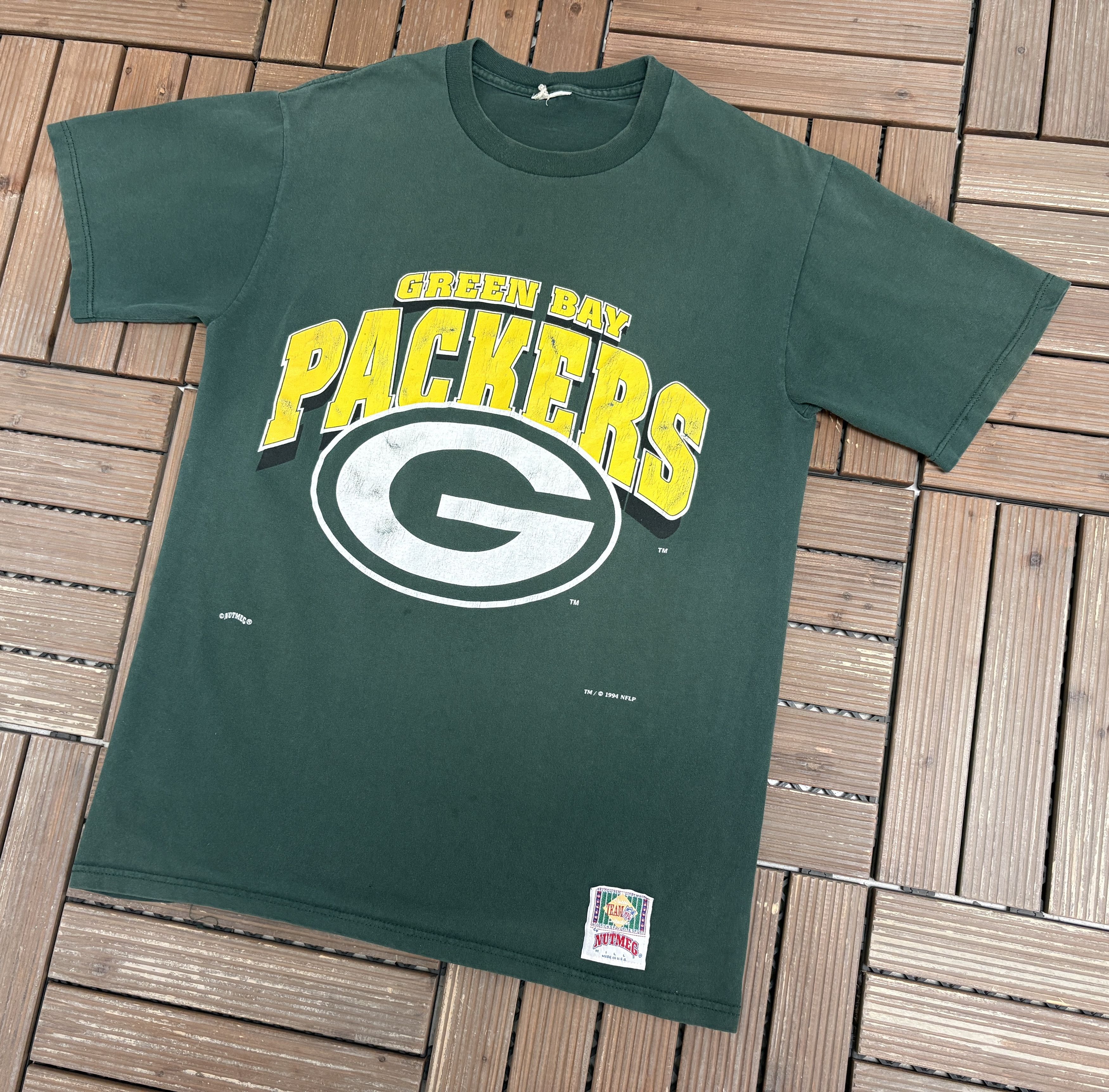Vintage Green Bay Packers Vintage Green T-Shirt Tee Size US L / EU 52-54 / 3 - 3 Thumbnail