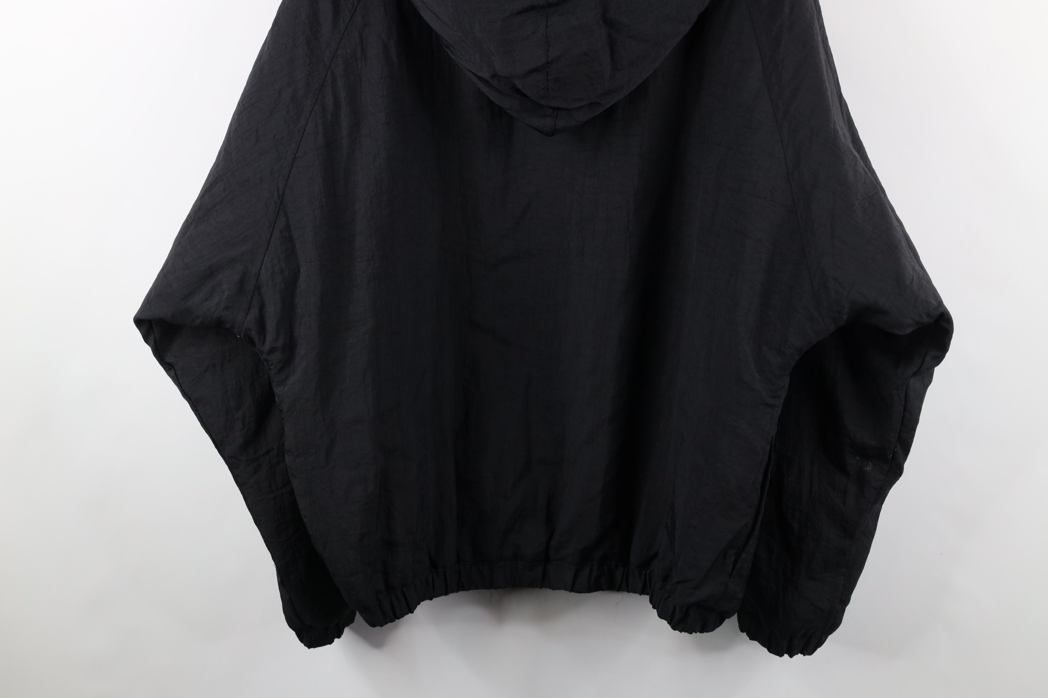 Vintage 90s Reebok Soccer Out Big Logo Hooded Puffer Jacket