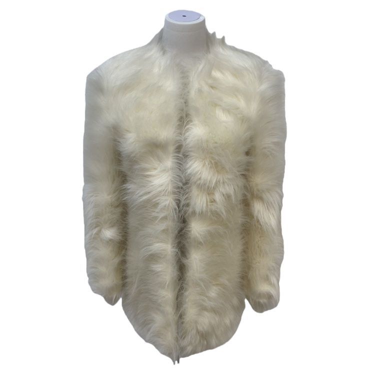 Saint Laurent Paris Saint Laurent Faux Fur Coat Size 36 Size XS / US 0-2 / IT 36-38 - 1 Thumbnail