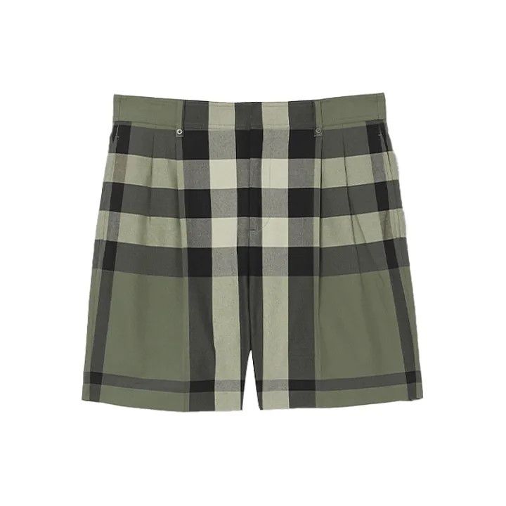 Burberry Burberry Logo Plaid Loose Shorts for Men Size US 44 / EU 60 - 1 Thumbnail