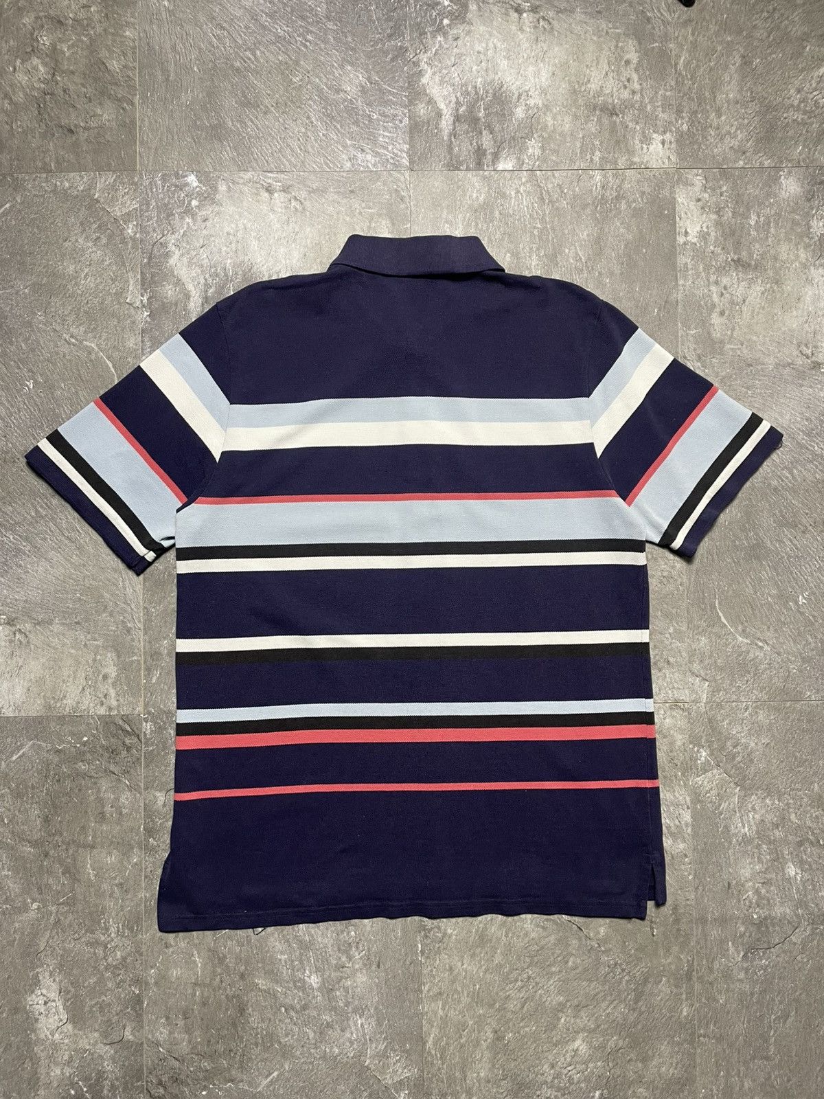 Yves Saint Laurent Vintage Yves Saint Laurent YSL Polo Blue Mini Logo Size US XL / EU 56 / 4 - 6 Thumbnail
