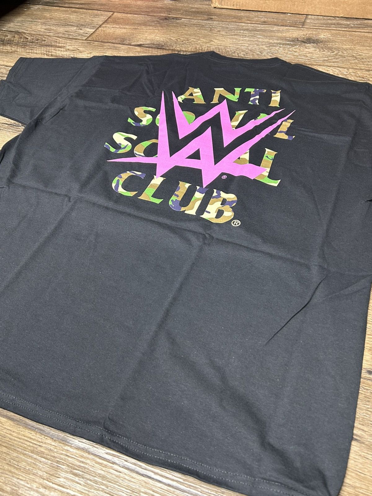 Anti Social Social Club Anti Social Social Club x WWE LockOut Tee Size 2XL 🔥 NWT! Size US XXL / EU 58 / 5 - 5 Thumbnail