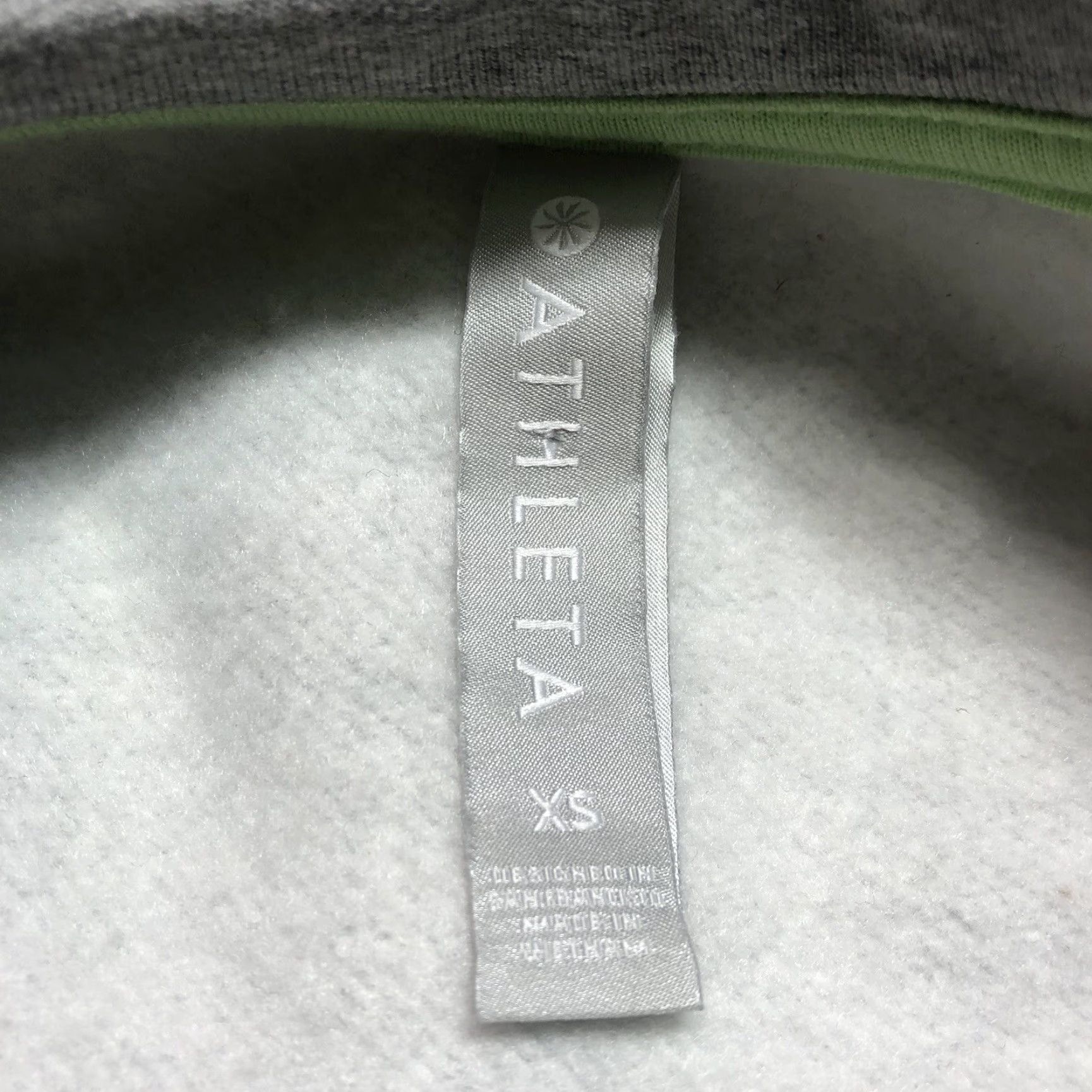 Athleta Athleta Sweatshirt Dress Cozy Tunic Light Gray XS Womens Size XS / US 0-2 / IT 36-38 - 5 Thumbnail