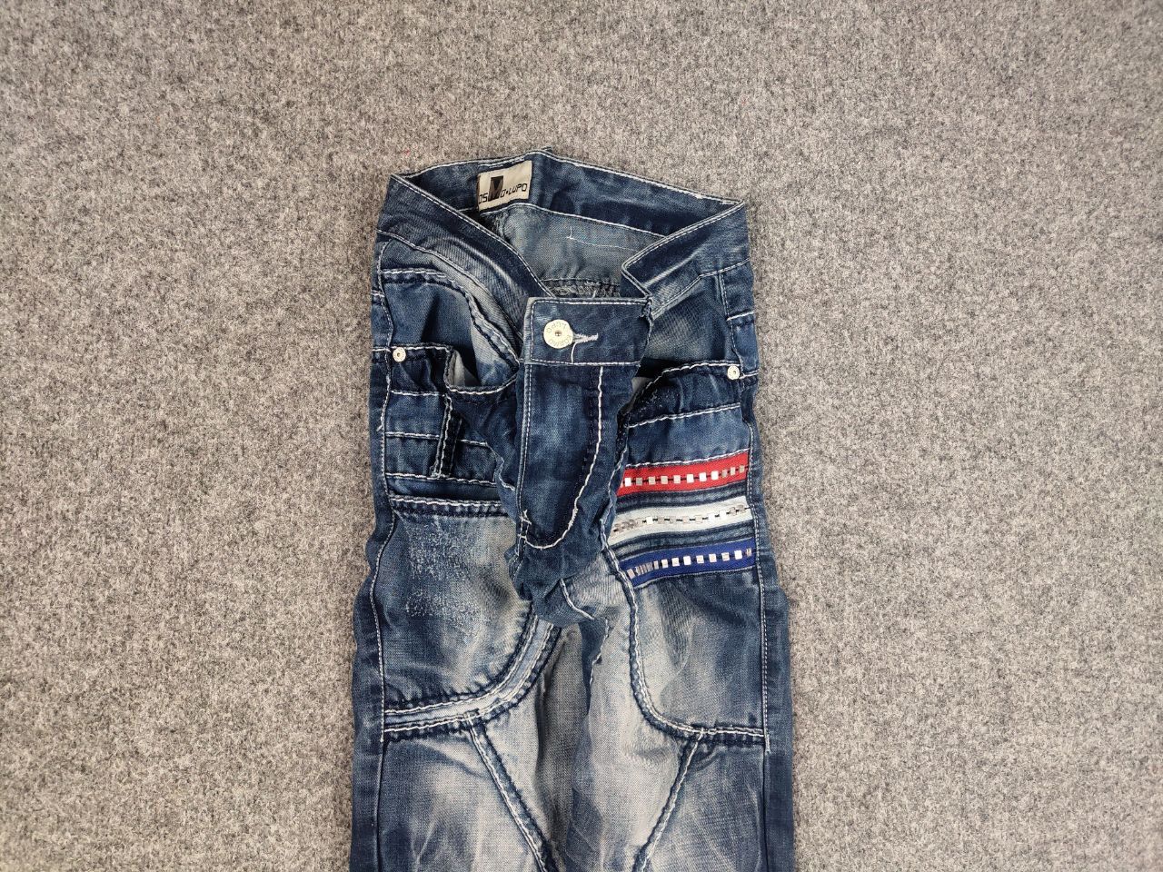 Japanese Brand Vintage Opium Kosmo Japan if six was nine style baggy Jeans Size US 36 / EU 52 - 4 Thumbnail
