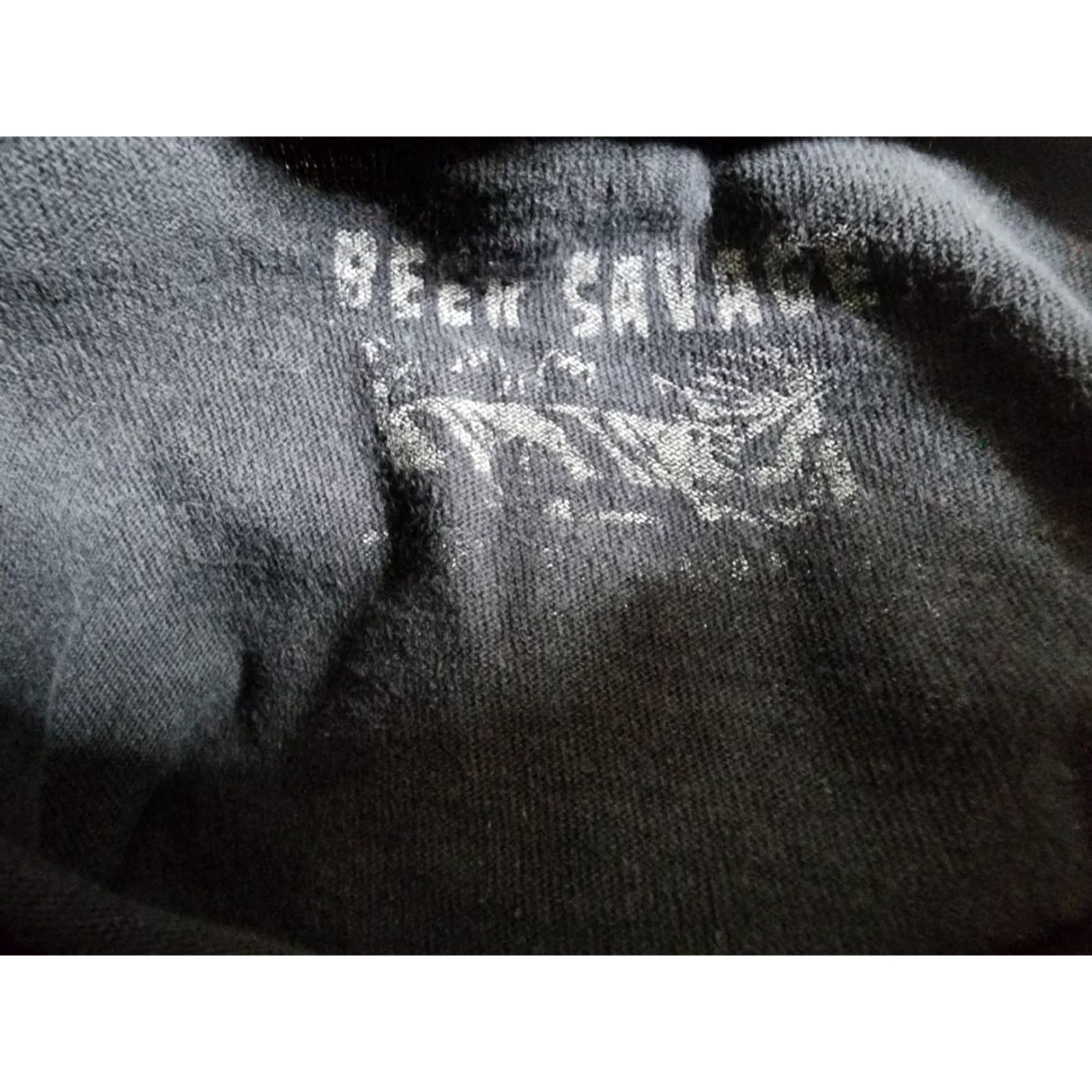 Doublet Beer Savage Mens T-Shirt Black Crew Neck Short Sleeve Graphic Print Beer Biker 2010-2019 Vintage No? Size US S / EU 44-46 / 1 - 5 Thumbnail