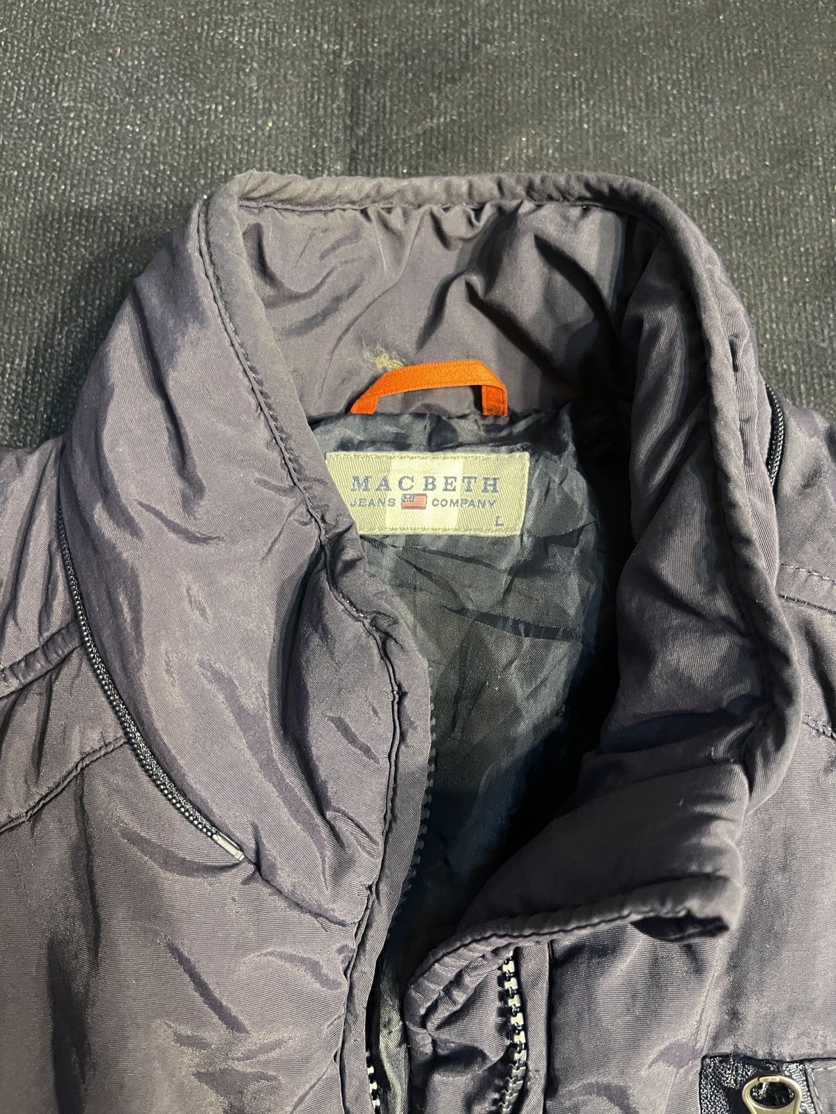 Japanese Brand × Macbeth MACBETH FULL ZIPPER JACKET Size US L / EU 52-54 / 3 - 9 Thumbnail