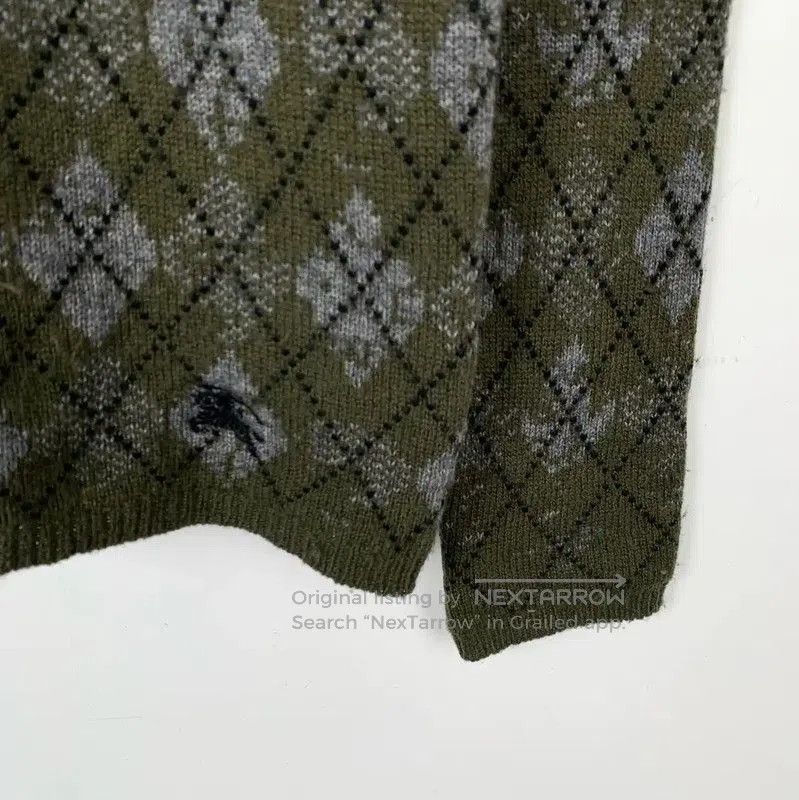 Burberry Burberry Green Wool Knit Sweater. Size M / US 6-8 / IT 42-44 - 4 Thumbnail
