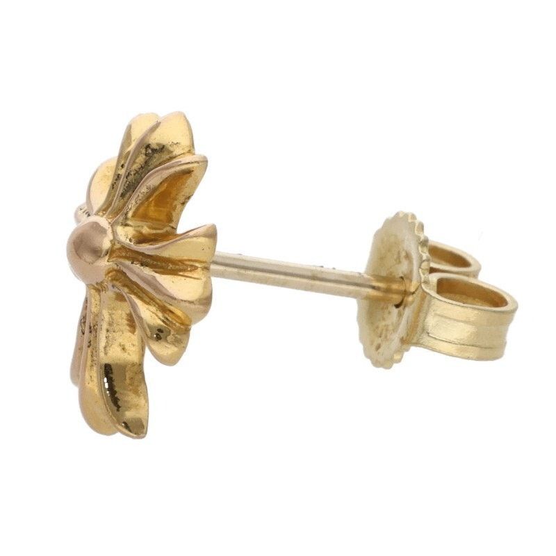 Chrome Hearts Chrome Hearts 22K Gold Cross Stud Earring Size ONE SIZE - 4 Thumbnail