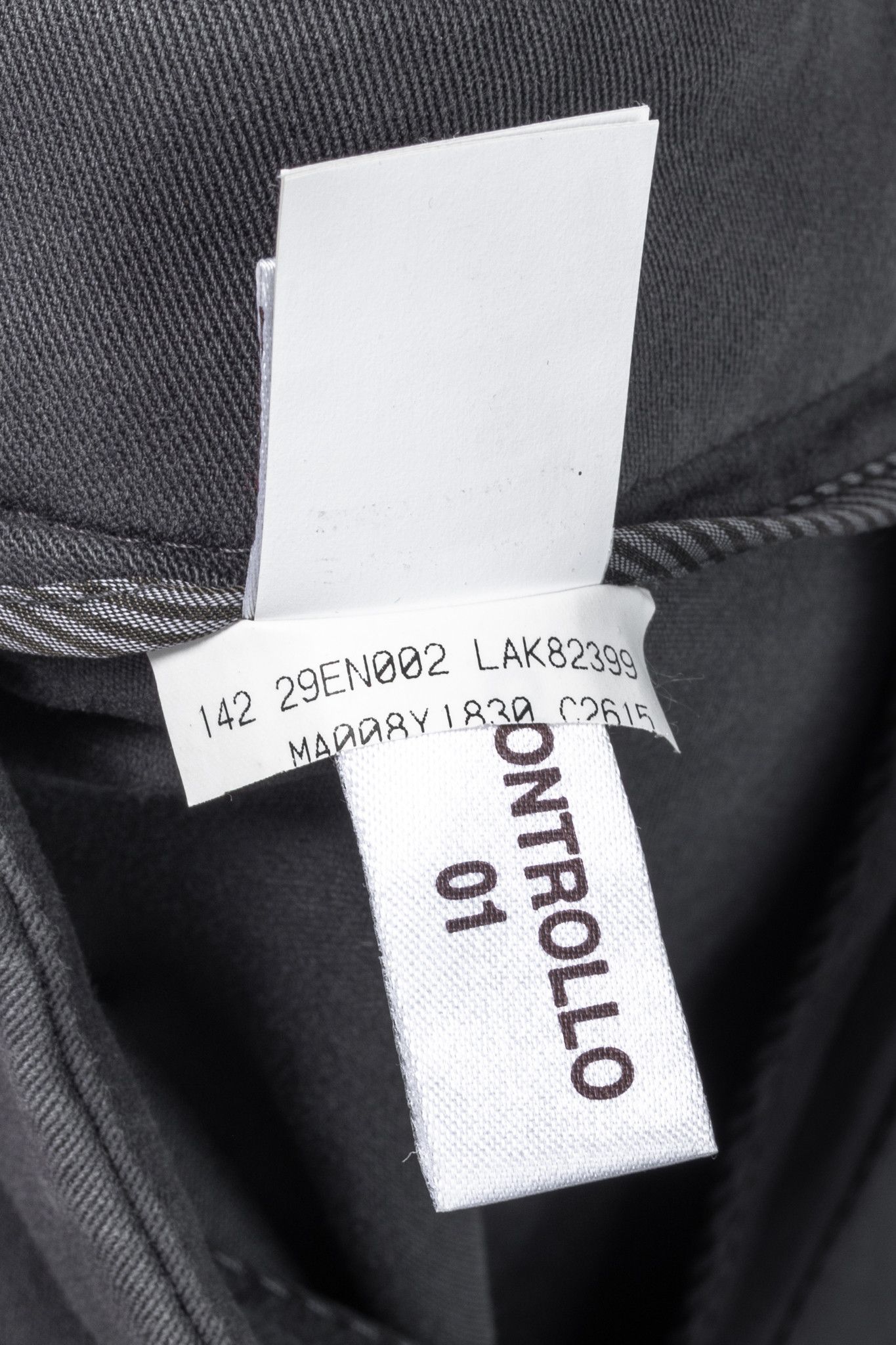 Brunello Cucinelli Brunello Cucinelli AW/14 Grey Cotton-Twill Leggings Size 27" / US 4 / IT 40 - 11 Thumbnail