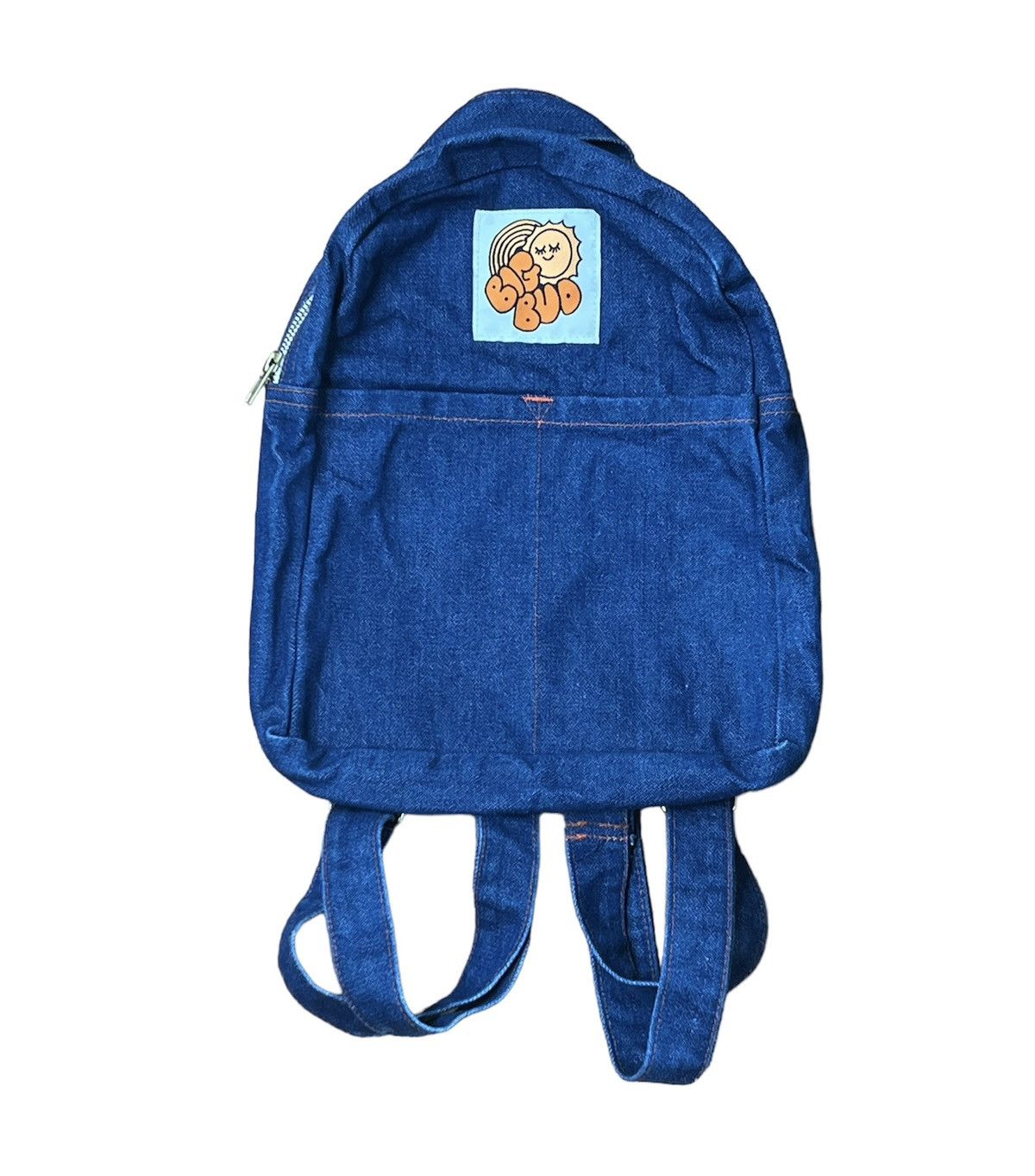 Other Big Bud Press Mini Backpack Denim & Orange Bag Size ONE SIZE - 1 Thumbnail
