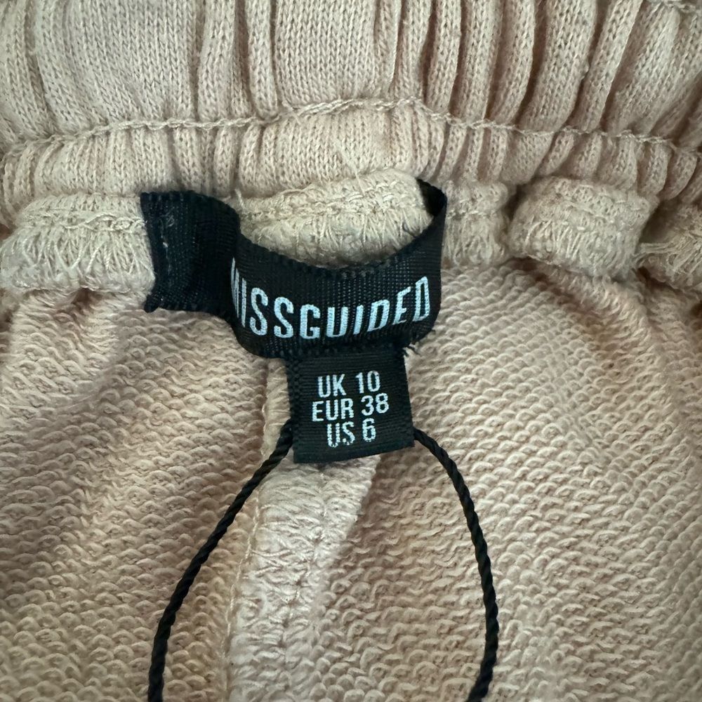 Other Missguided Light Pink Jogger Sweatpants | Elastic Waist | Si Size 28" / US 6 / IT 42 - 4 Thumbnail