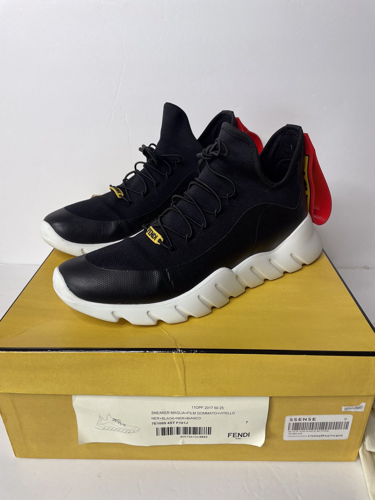 Fendi Fendi Sneakers Size US 7 / EU 40 - 1 Thumbnail