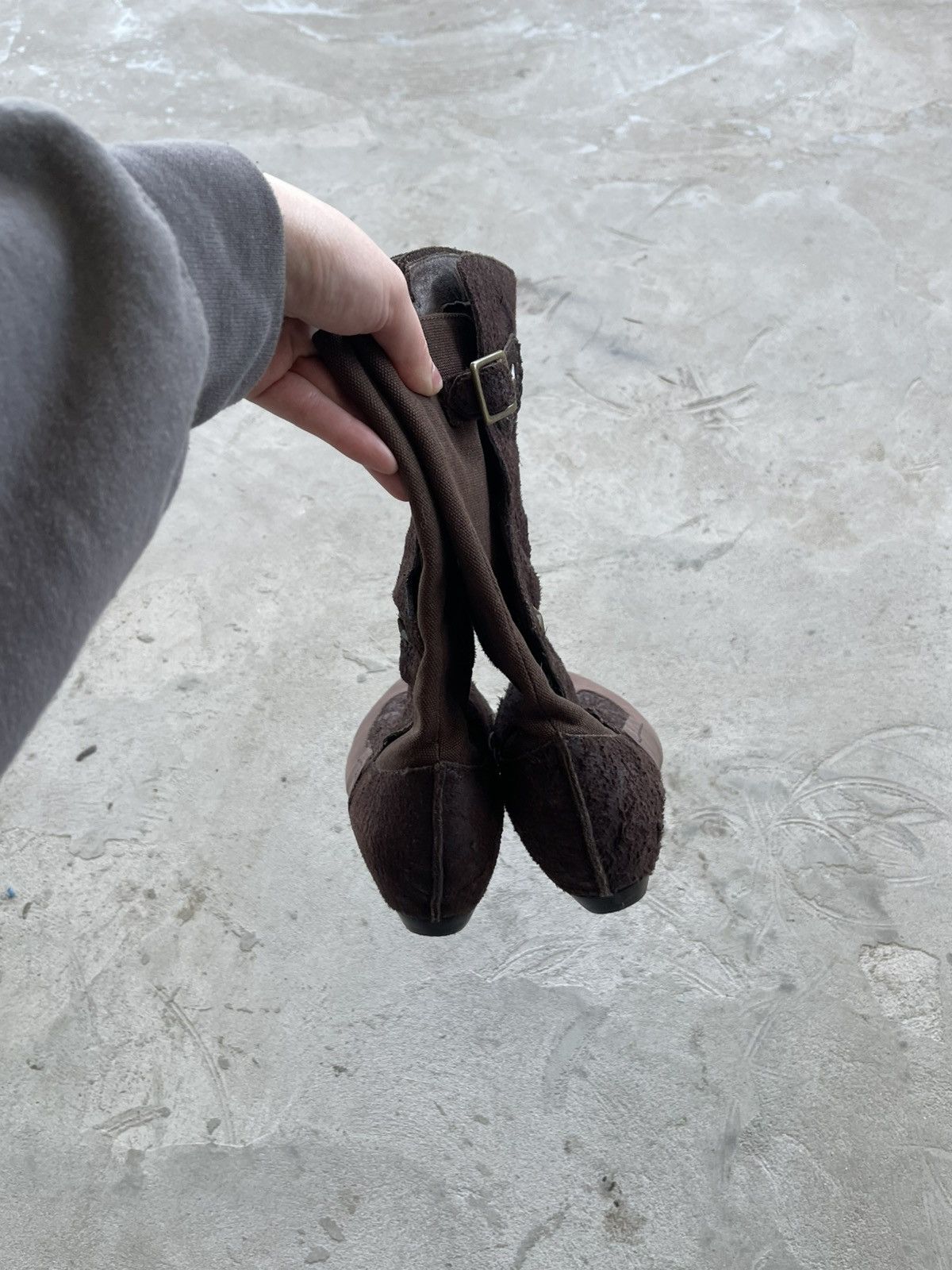 Diesel × Vintage Vintage 90s Rare Diesel Sharp Shooter Cowboy Western Boots Size US 8.5 / IT 38.5 - 8 Thumbnail
