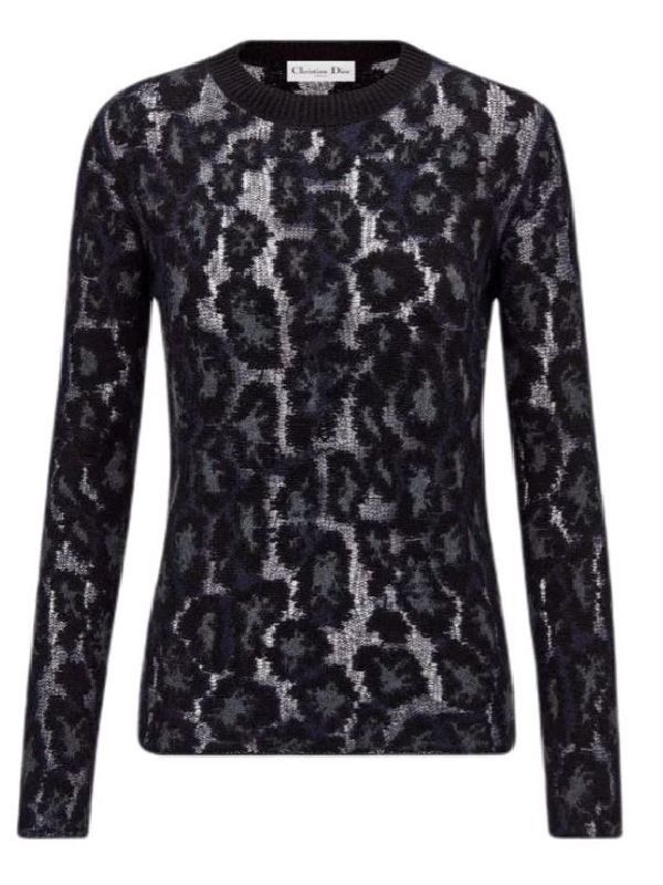 image of Dior O1Bcso1Str0224 Sweaters In Blue, Women's (Size XL)