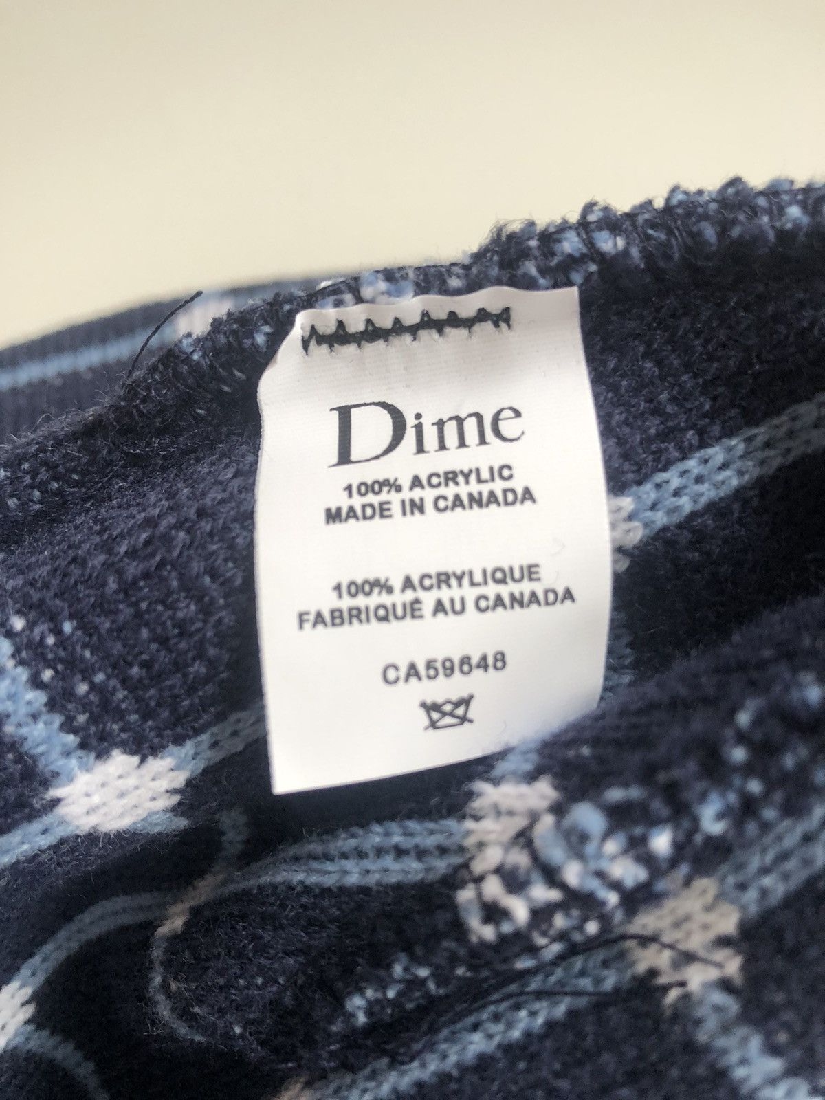 Dime Dime Illusion Beanie Size ONE SIZE - 4 Thumbnail