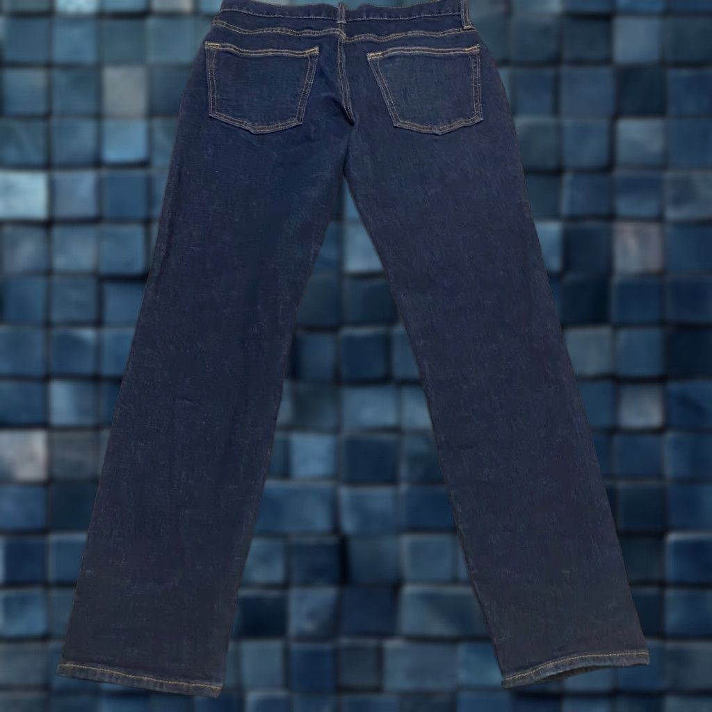 Old Navy Old Navy Jeans Mens 30x30 Blue Denim Dark Wash Slim Fit Straight Leg Mid Rise Shirt Mens Jeans Blue Dark Wash Classic Denim Slim Straight 30x30 Mens Size US 30 / EU 46 - 1 Thumbnail
