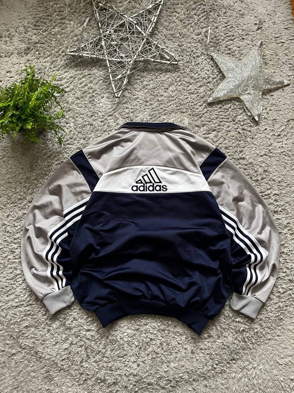 Adidas × Vintage 00s Adidas Zip-Hoodie Vintage Streetwear Big Logo Rare Size US M / EU 48-50 / 2 - 1 Thumbnail