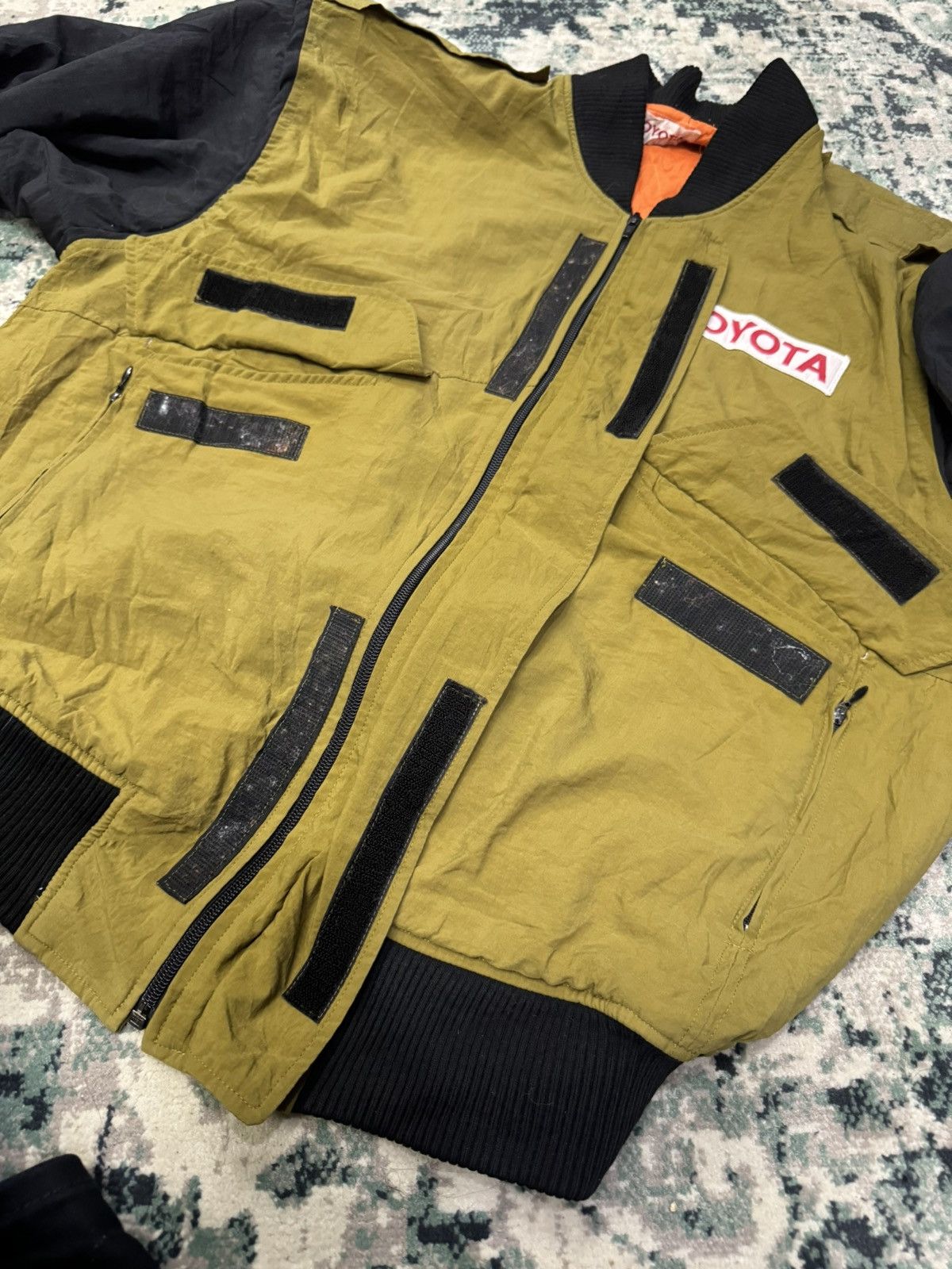 Japanese Brand VINTAGE TOYOTA RACING BOMBER JACKET Size US XL / EU 56 / 4 - 7 Thumbnail