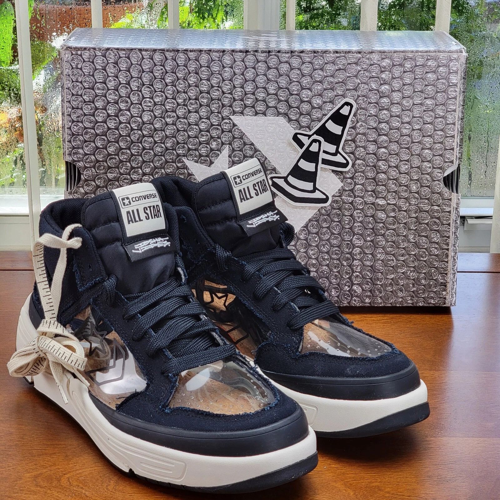 N.HOOLYWOOD × CONVERSE WEAPON HI/NH 27cm CONVERSE ADDICT × N.HOOLYWOOD COMPILE] CHUCK TAYLOR NH HI
