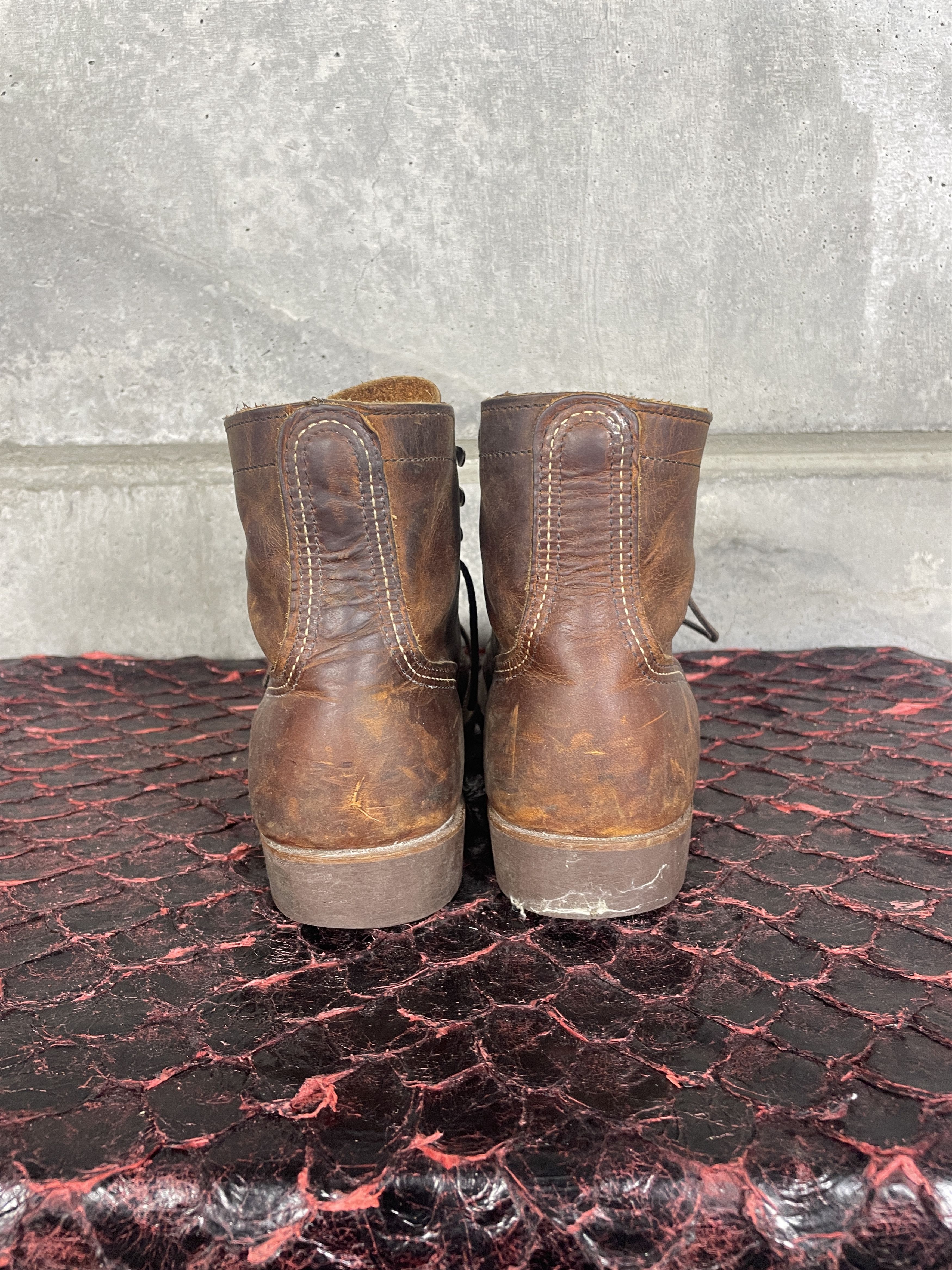 Red Wing Red Wing 8085 Iron Ranger Leather Work Boots Size US 8.5 / EU 41-42 - 4 Thumbnail